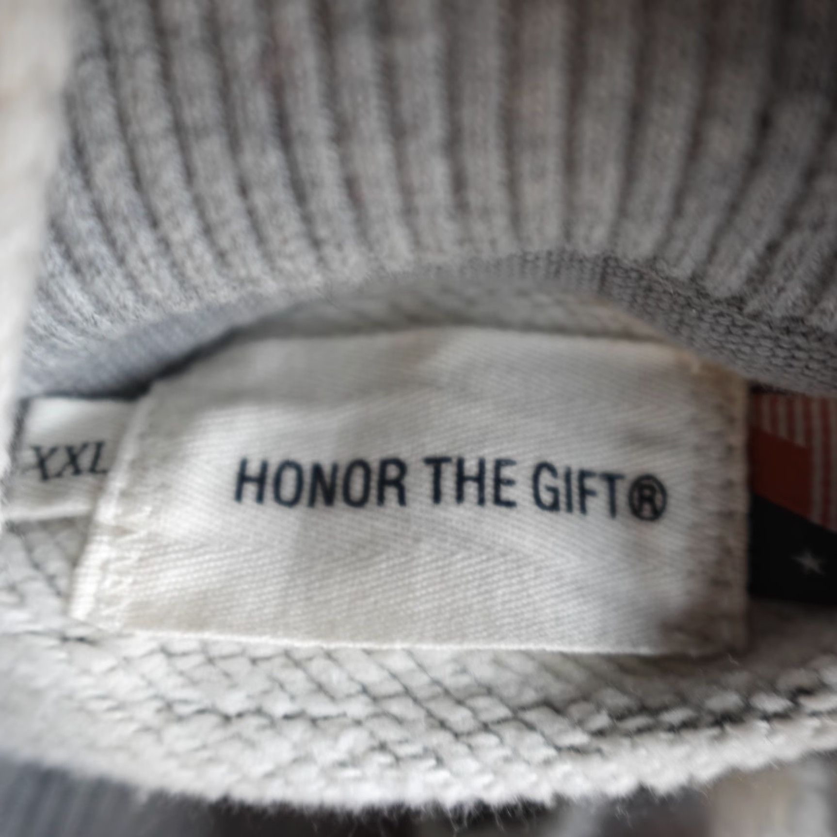 Honor the Gift Honor The Gift Mens Hoodie 2XL Gray Embroidered Ankh Size US XXL / EU 58 / 5 - 3 Thumbnail