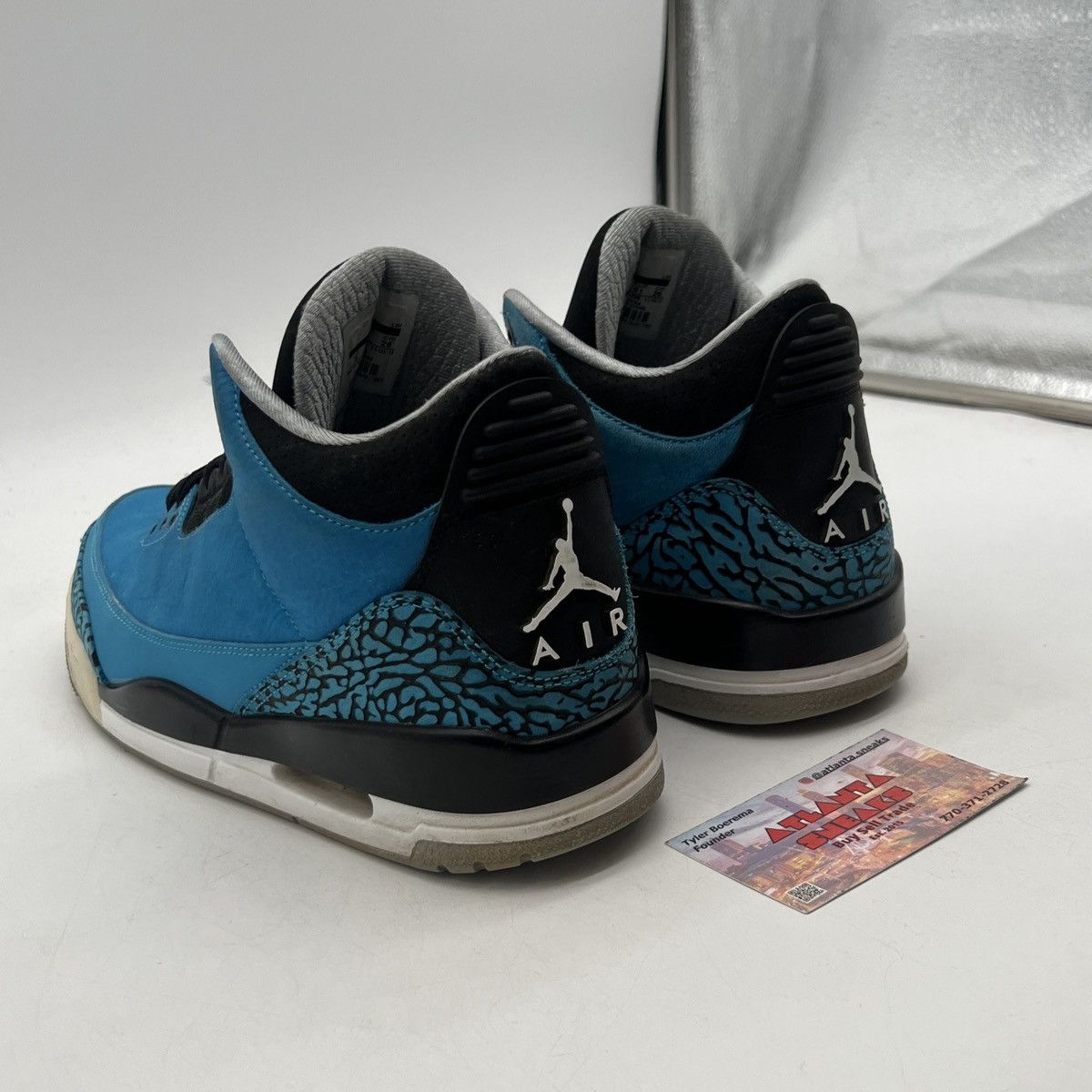 Jordan Brand Air Jordan 3 Powder blue Size US 8 / EU 41 - 4 Thumbnail