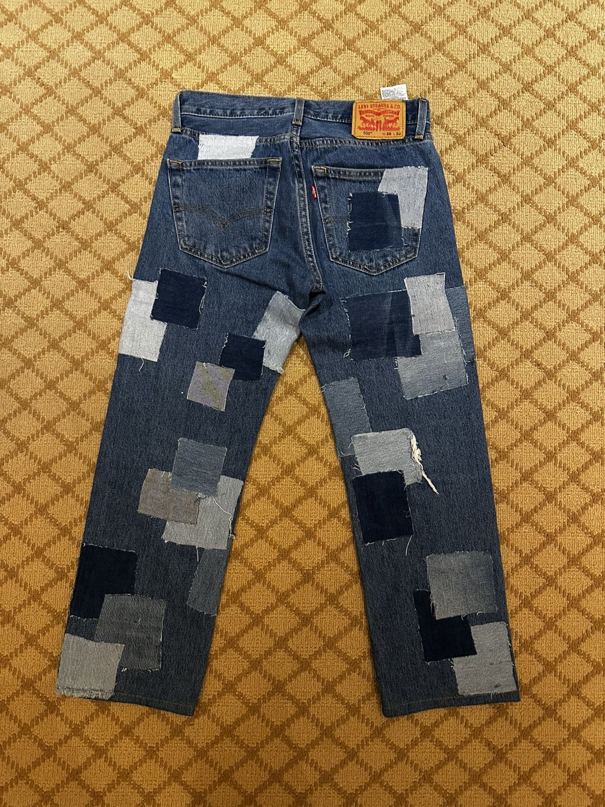 Levi's Custom Handmade Patchwork Levi’s Size US 28 / EU 44 - 1 Thumbnail