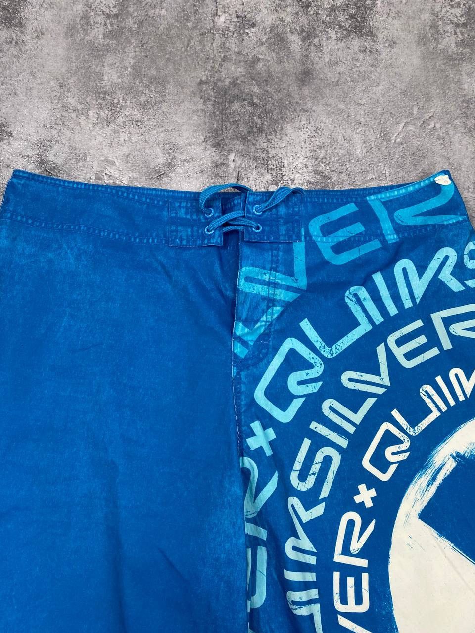 Quiksilver Quiksilver Men Board Shorts Blue Size 36 Size US 36 / EU 52 - 2 Thumbnail