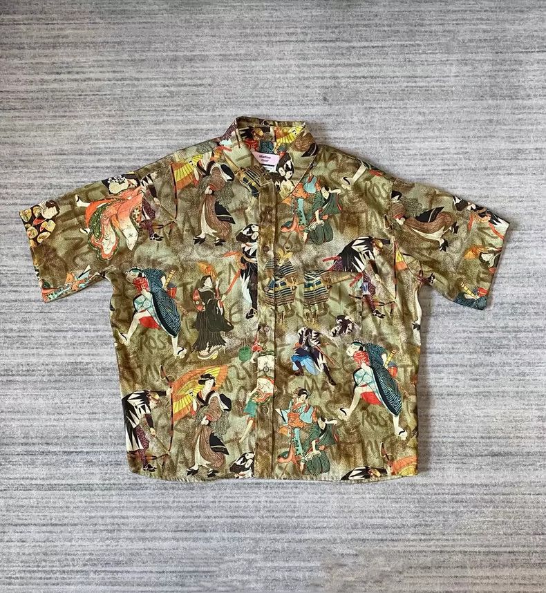 Martine Rose Martine Rose Printed pattern short sleeved shirt Size S / US 4 / IT 40 - 1 Thumbnail