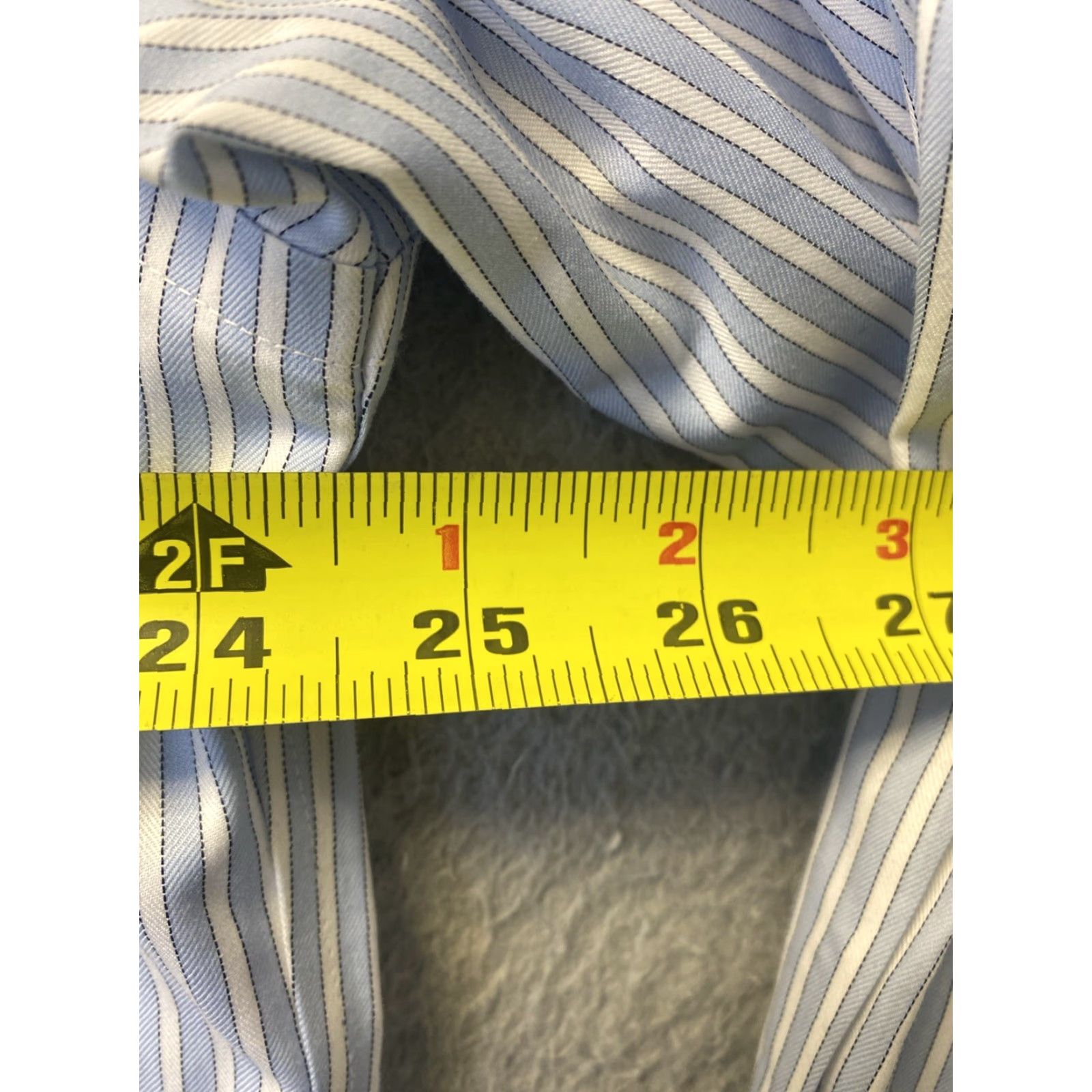 Brooks Brothers VINTAGE Brooks Brothers Dress Shirt Mens 16.5 Blue Long Sleeve Button Up Business Casual Formal Wedding 90s Mens Size US L / EU 52-54 / 3 - 6 Thumbnail