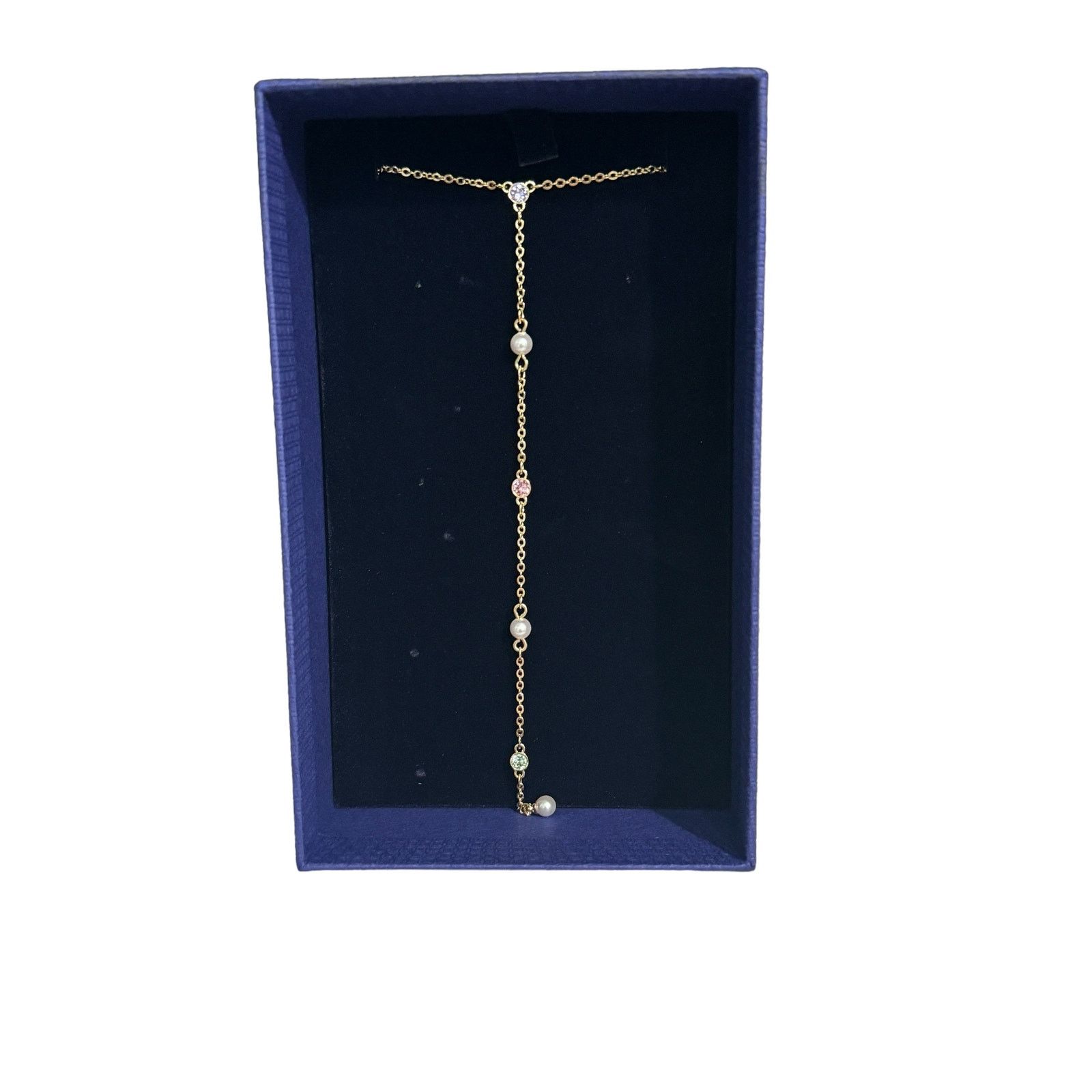 Swarovski Swarovski No Regrets Y Necklace, Multi-colored, Gold-tone Size ONE SIZE - 2 Thumbnail