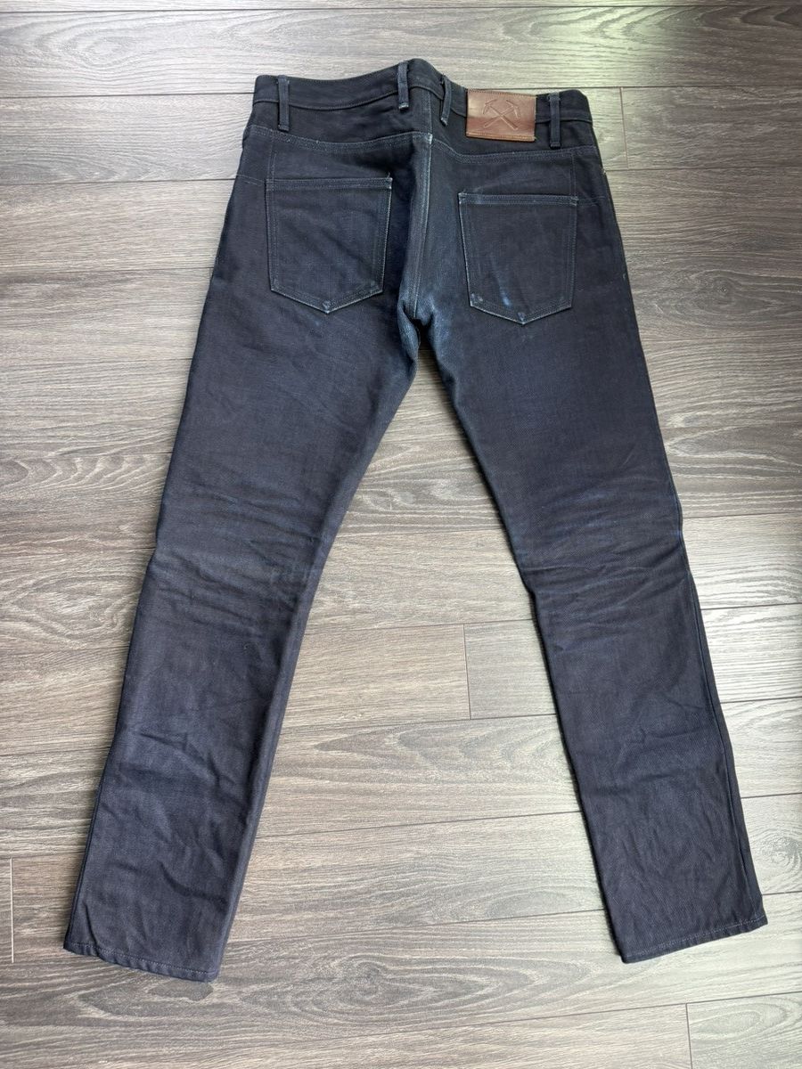 3sixteen 3sixteen men’s ST-121x shadow selvedge raw denim 17oz Size US 34 / EU 50 - 3 Thumbnail