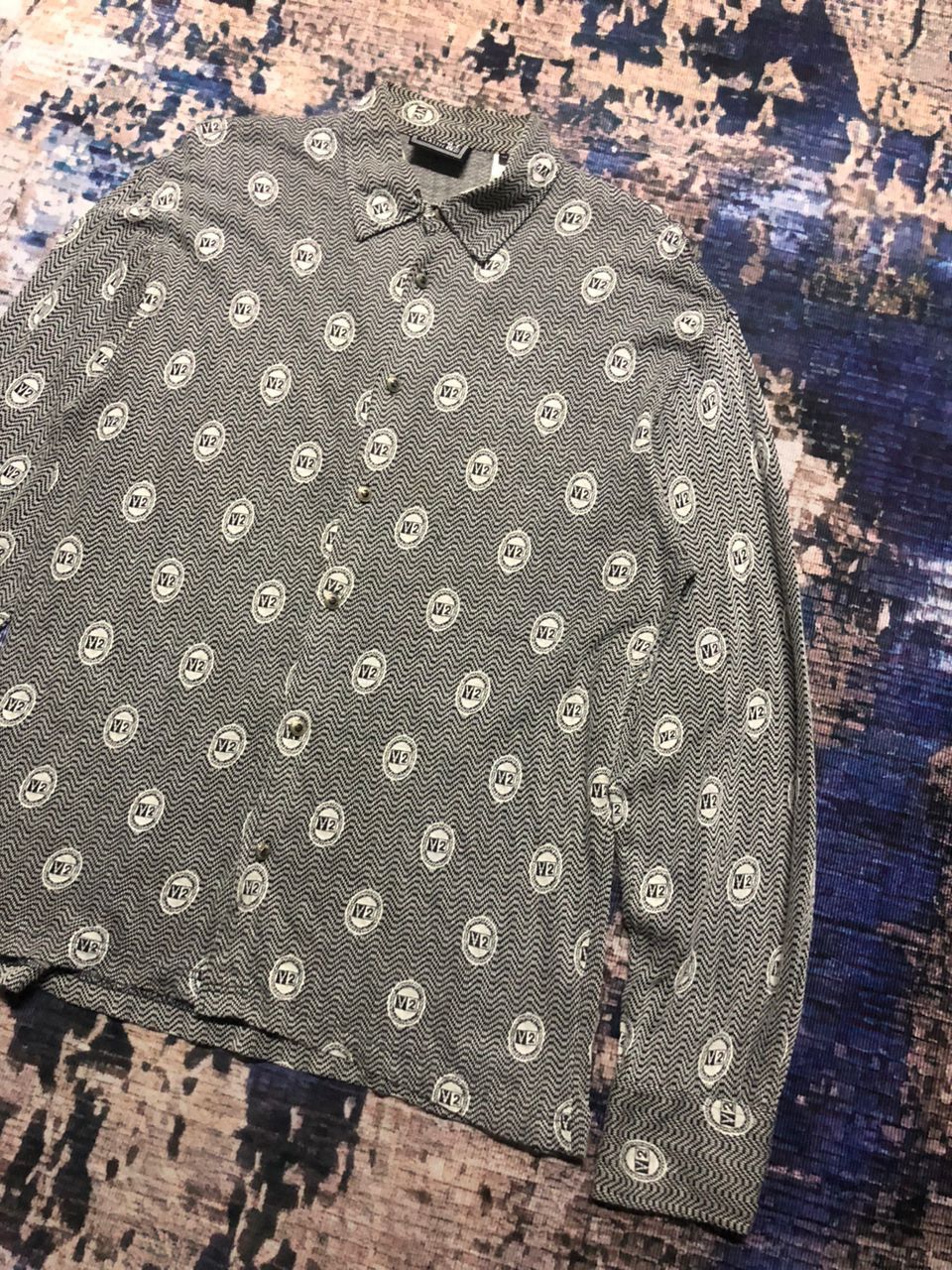 Versace Versace Classic V2 Long Sleeve Button Down Shirt Size US L / EU 52-54 / 3 - 5 Thumbnail