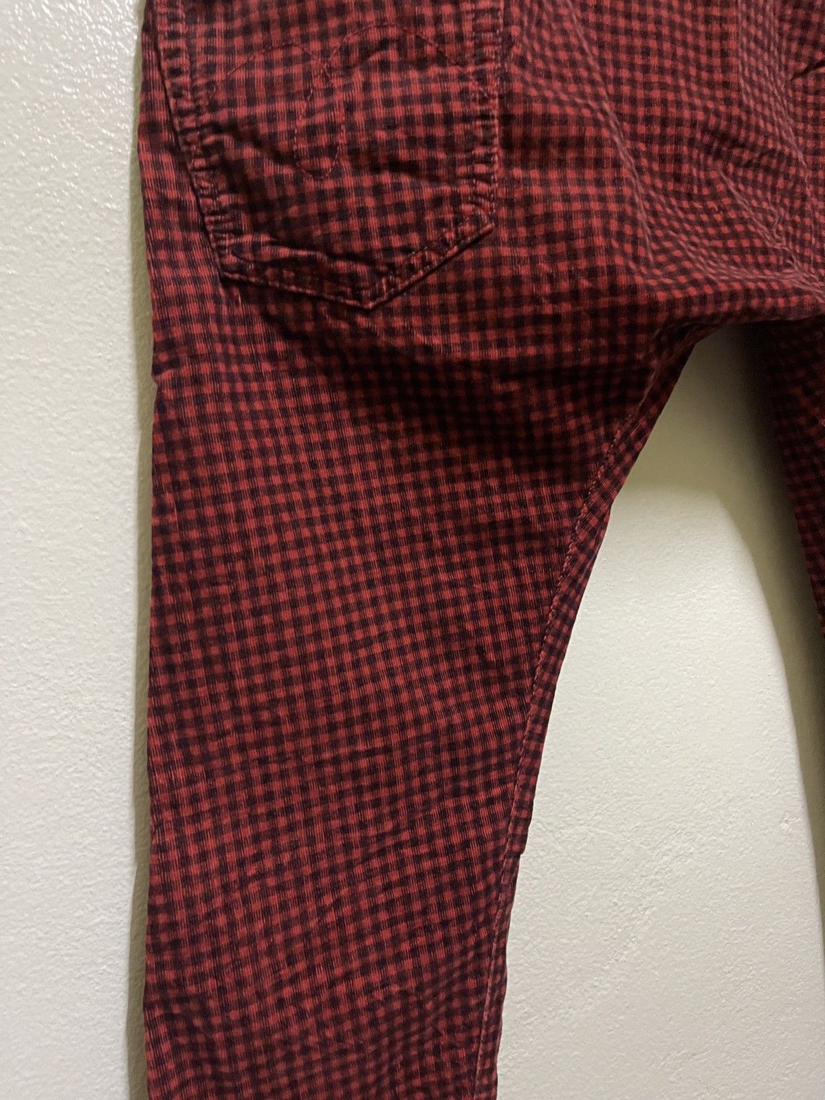 Issey Miyake × mercibeaucoup Mercibeaucoup Red Velvet Carrot Pants Size 31" - 11 Thumbnail