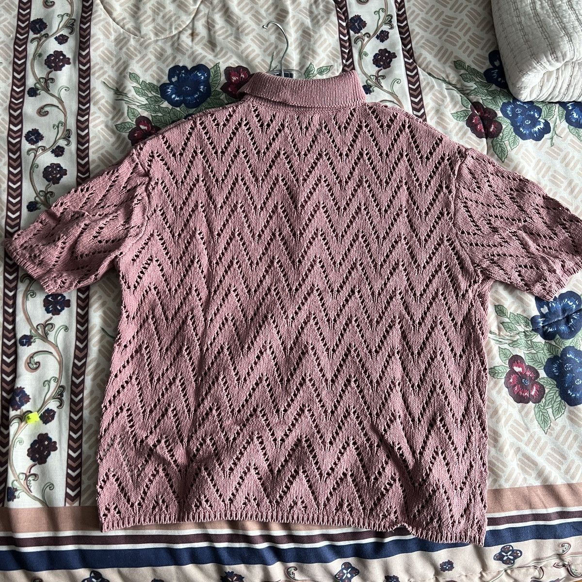 Bdg UO BDG Pink button up knit shirt sweater Size US S / EU 44-46 / 1 - 7 Thumbnail