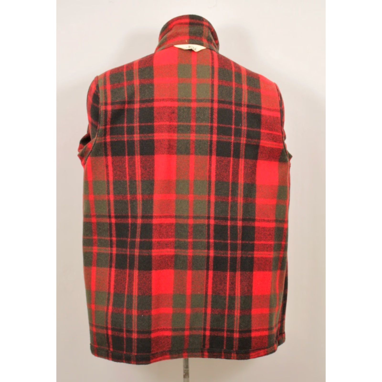 Vintage Woolrich Jacket Wool L 1970s Plaid Red Wool 2 Pocket VTG Mens Sz 42 Hunting Size US L / EU 52-54 / 3 - 3 Thumbnail