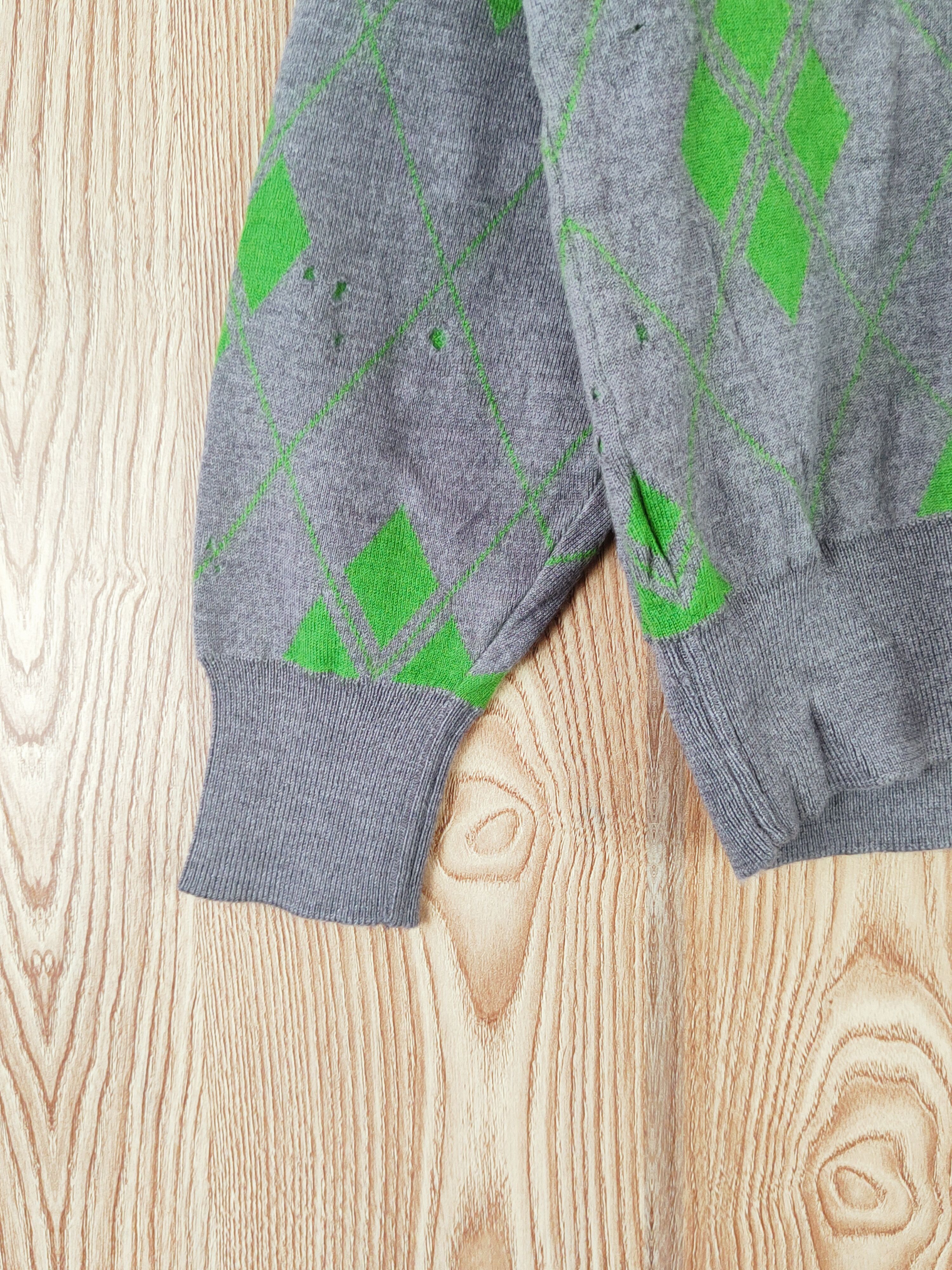 Christian Dior Monsieur Christian Dior Sports ripped Knitwear Sweatshirts #W740 Size S / US 4 / IT 40 - 5 Thumbnail