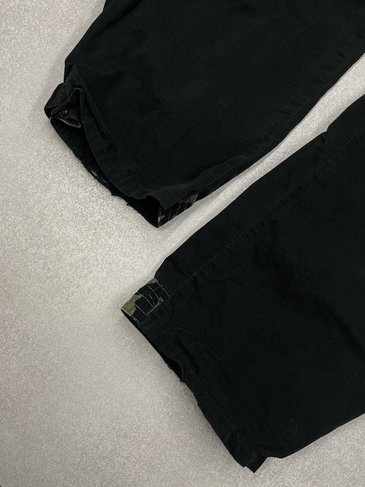 Ringspun Vintage Ringspun Nylon Military Pants Black Japanese Style Size US 33 - 12 Thumbnail