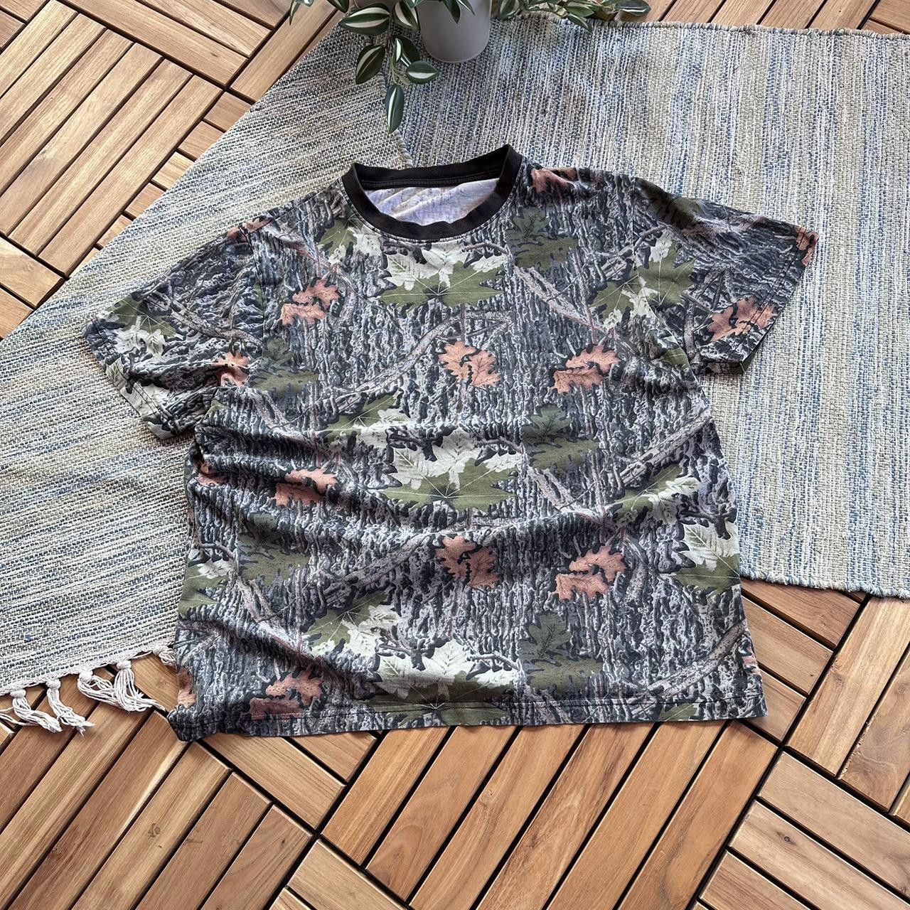 Realtree Vintage Y2K Realtree Camouflage Baggy Tee T-shirt Size US XL / EU 56 / 4 - 1 Thumbnail
