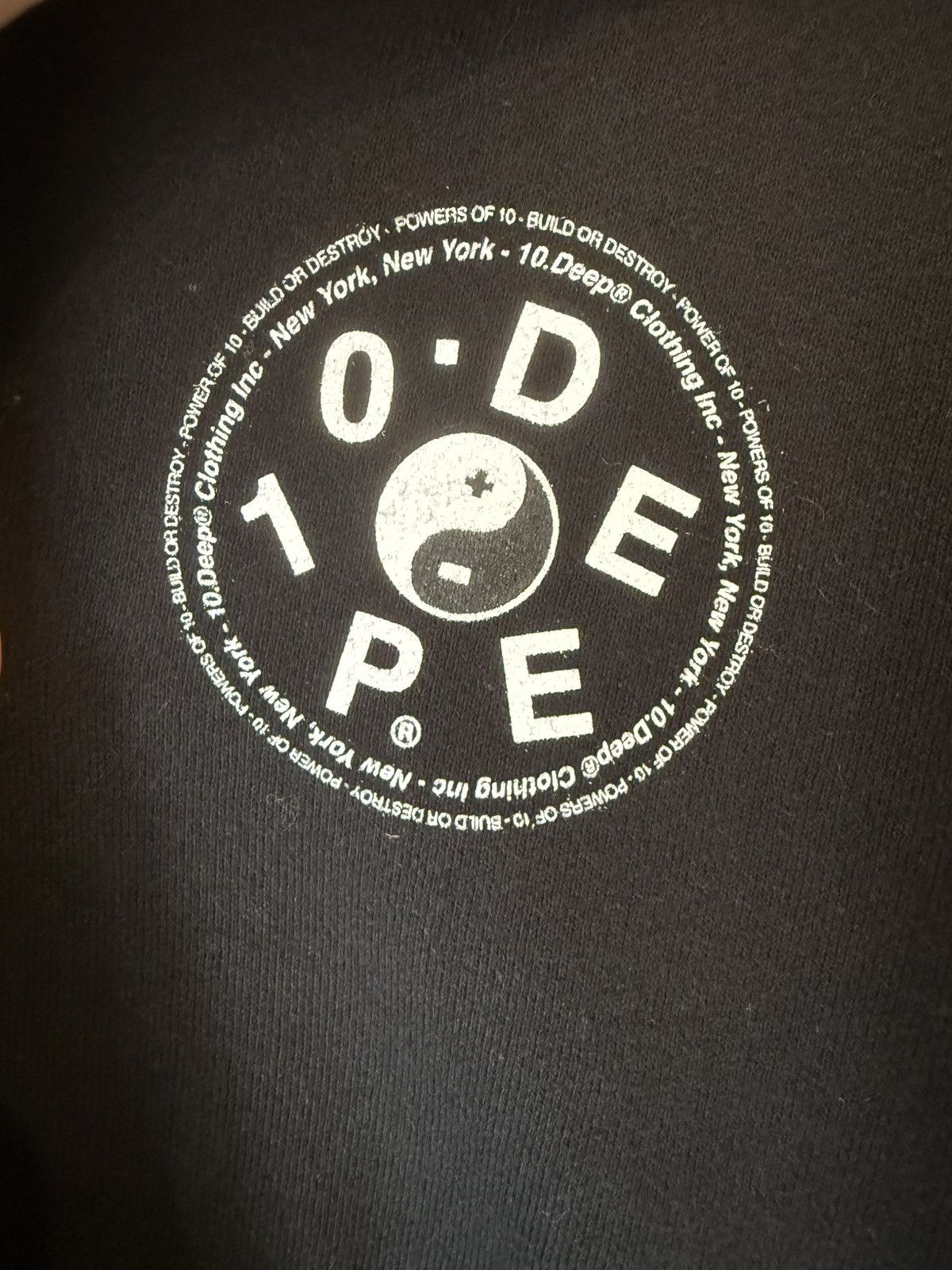 10 Deep 10 Deep - Size XL - Black Logo Hoodie (Accepting Offers) Size US XL / EU 56 / 4 - 2 Thumbnail