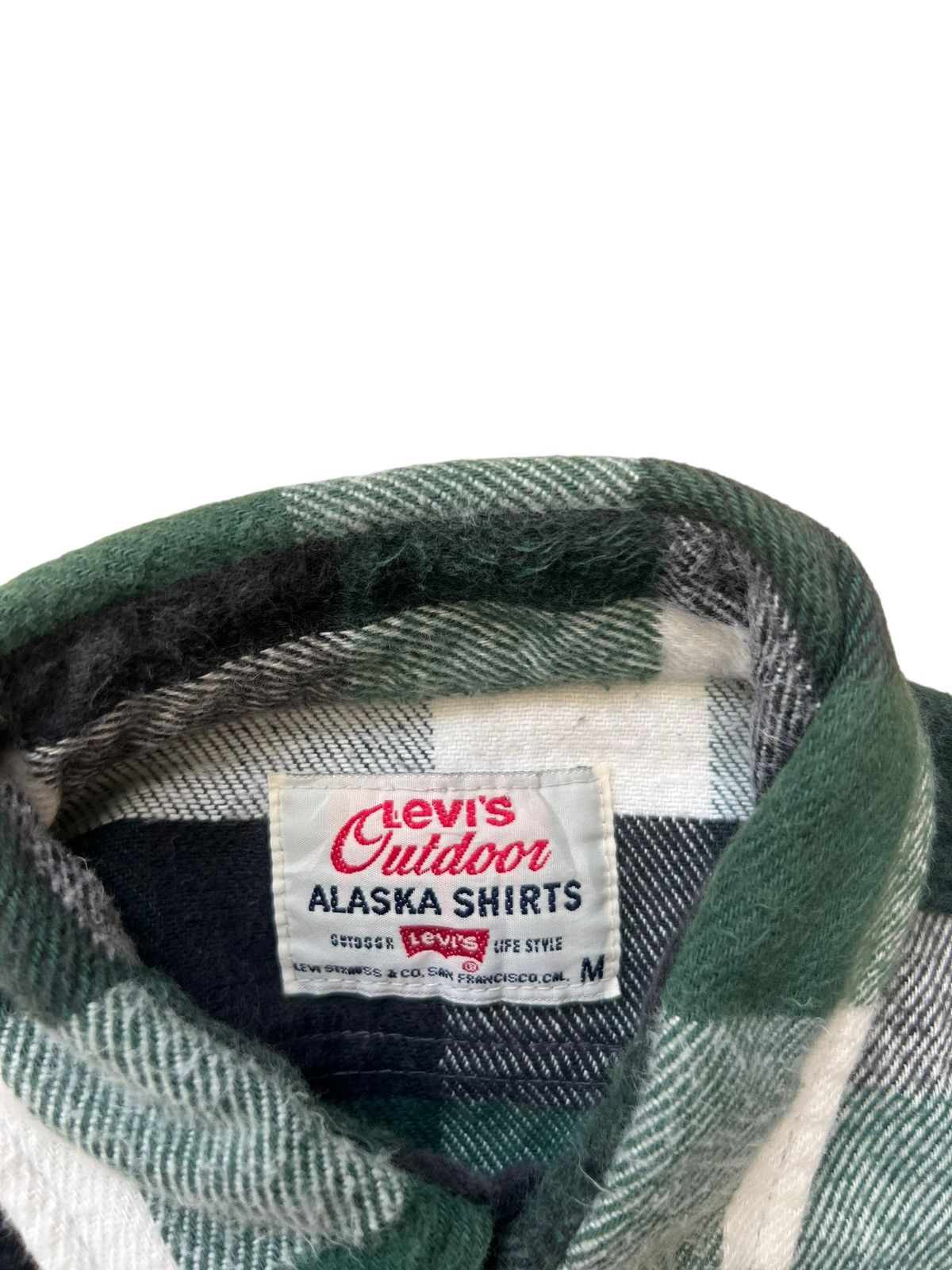 Levi's Vtg Levi’s Outdoors Usa Check Board Flannel Alaska Shirt Size US M / EU 48-50 / 2 - 13 Thumbnail