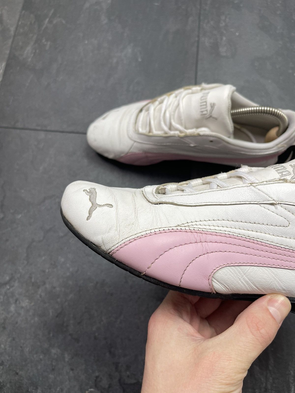 Puma Vintage Puma SpeedCat Sneakers Y2K Size US 7 / IT 37 - 9 Thumbnail