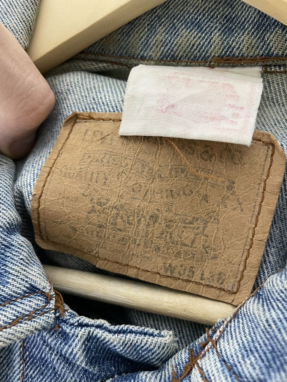 Levi's × Levi's Vintage Clothing Levi’s y2k vintage denim jacket made in USA 90s Size US M / EU 48-50 / 2 - 14 Thumbnail