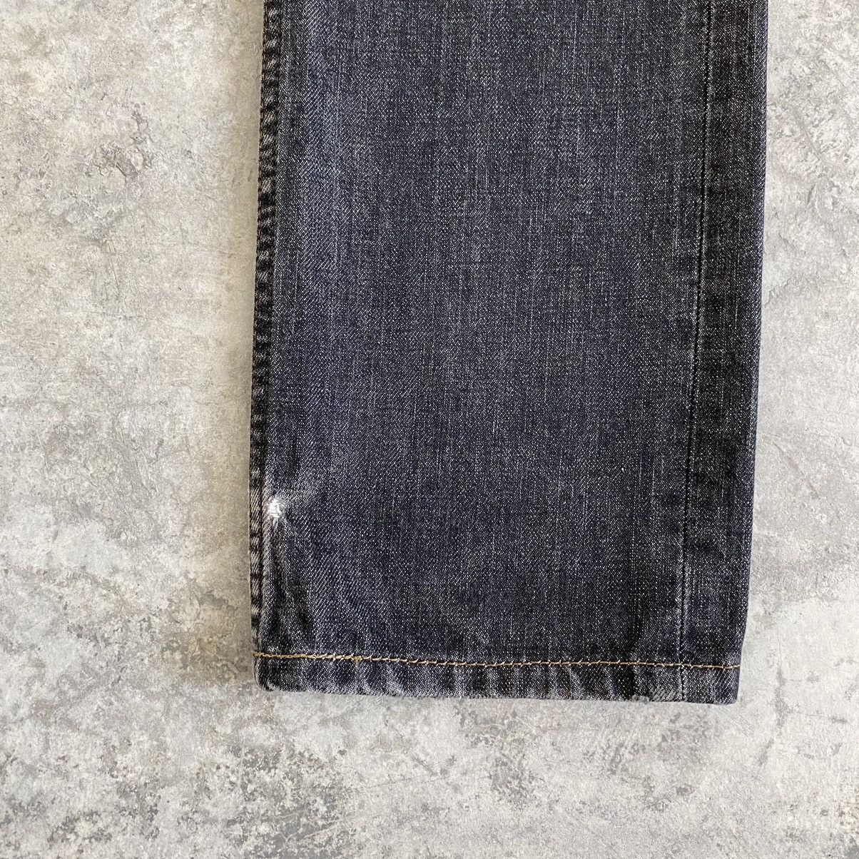 Levi's Vintage 90’s Levis 505 Washed Black Denim Jeans Size US 30 / EU 46 - 7 Thumbnail