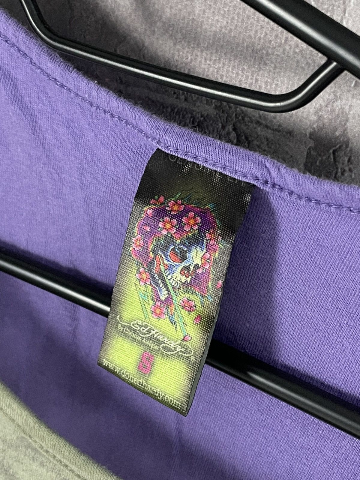 Christian Audigier × Ed Hardy × Hysteric Glamour Ed Hardy long sleeve mesh print t-shirt woman's Size M / US 6-8 / IT 42-44 - 13 Thumbnail