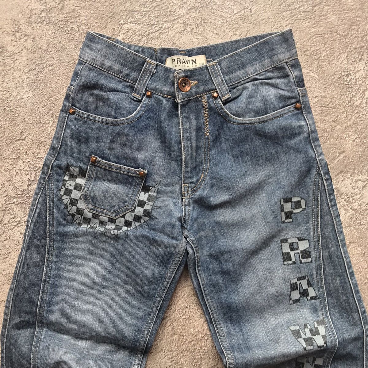 Vintage Vintage 90s Baggy Distressed Jeans Grunge Skate Thrashed 25 Size 25" / US 0 / IT 36 - 4 Thumbnail