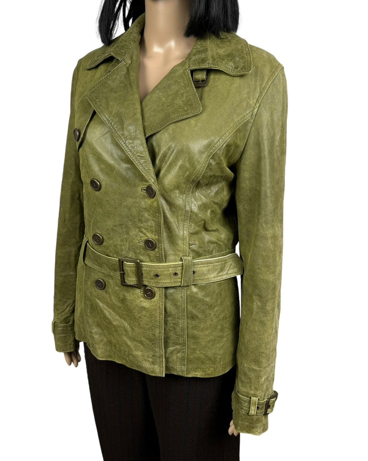 ARMA Arma Women Genuine Leather Trench Coat Belted size IT44 Size M / US 6-8 / IT 42-44 - 11 Thumbnail