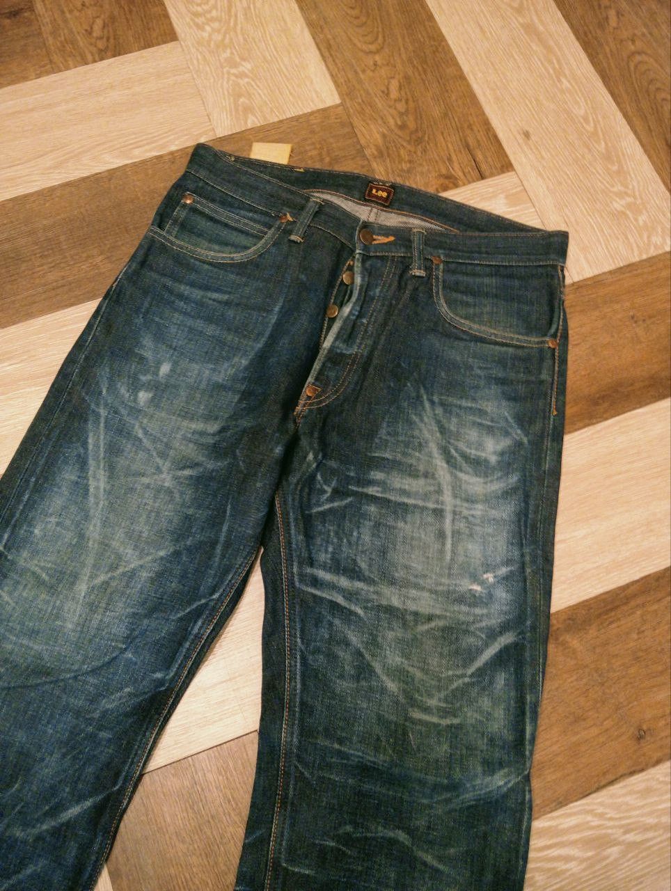 Lee VINTAGE LEE RIDERS LOT 101B 4101 DENIM JEANS Size US 33 - 4 Thumbnail