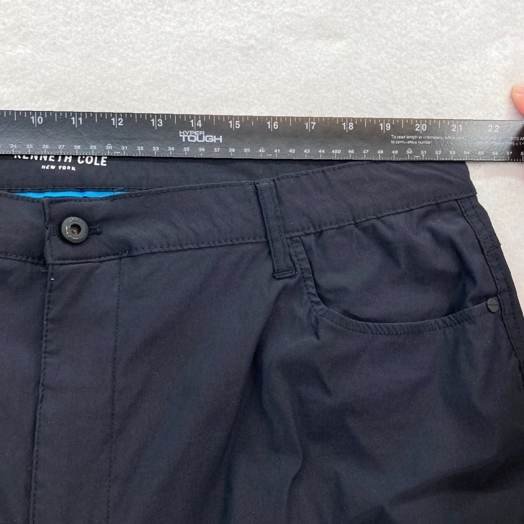 Kenneth Cole Kenneth Cole New York 5-Pocket Pants Mens 42x32 Black Performance Stretch Golf Size US 42 / EU 58 - 6 Thumbnail