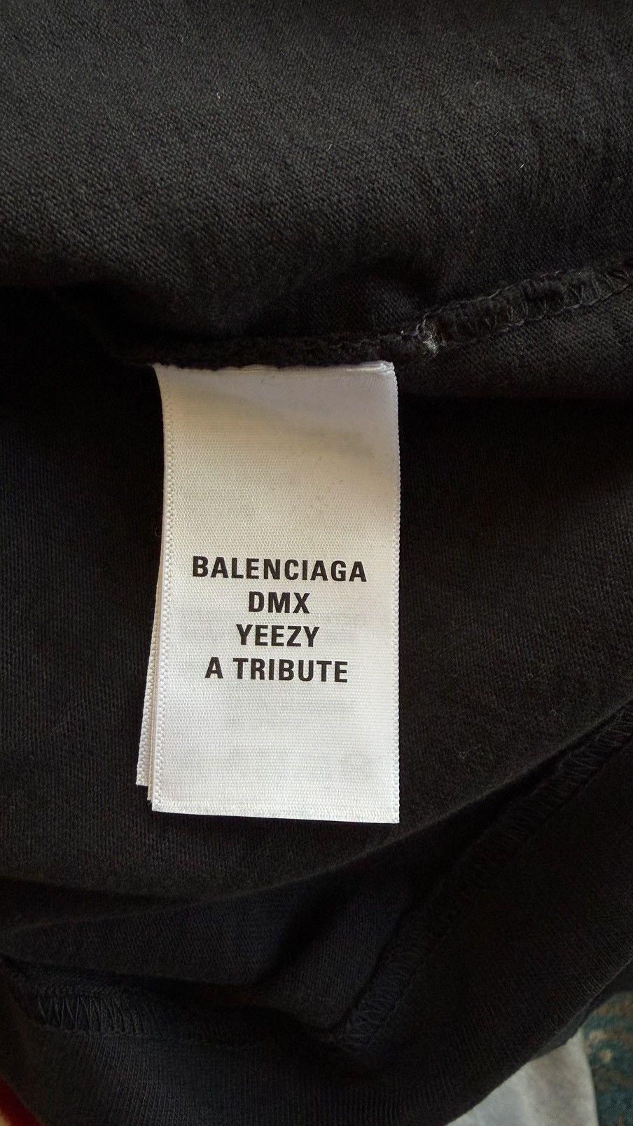 Balenciaga Balenciaga x Yeezy DMX Tribute Long Sleeve Tee SS21 Black Size US M / EU 48-50 / 2 - 5 Thumbnail