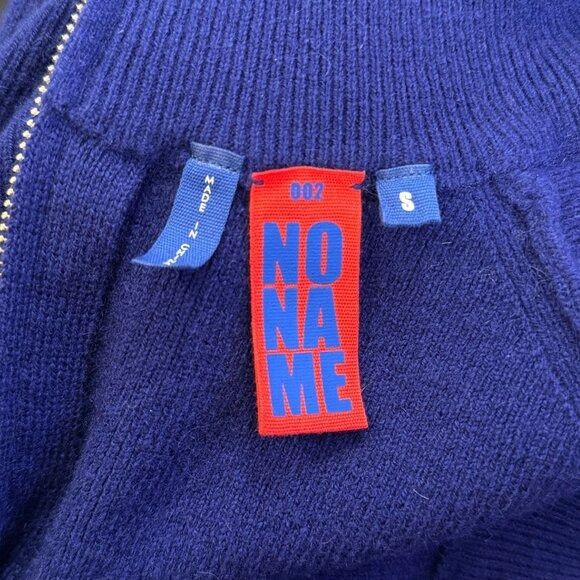 Other NO NAME Blue Cashmere Turtleneck Sweater $399 EUC Small Size S / US 4 / IT 40 - 5 Thumbnail