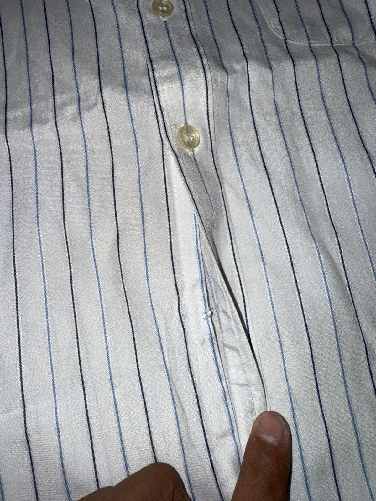 Balenciaga Vintage Balenciaga Paris Shirt Stripe Size US L / EU 52-54 / 3 - 6 Thumbnail