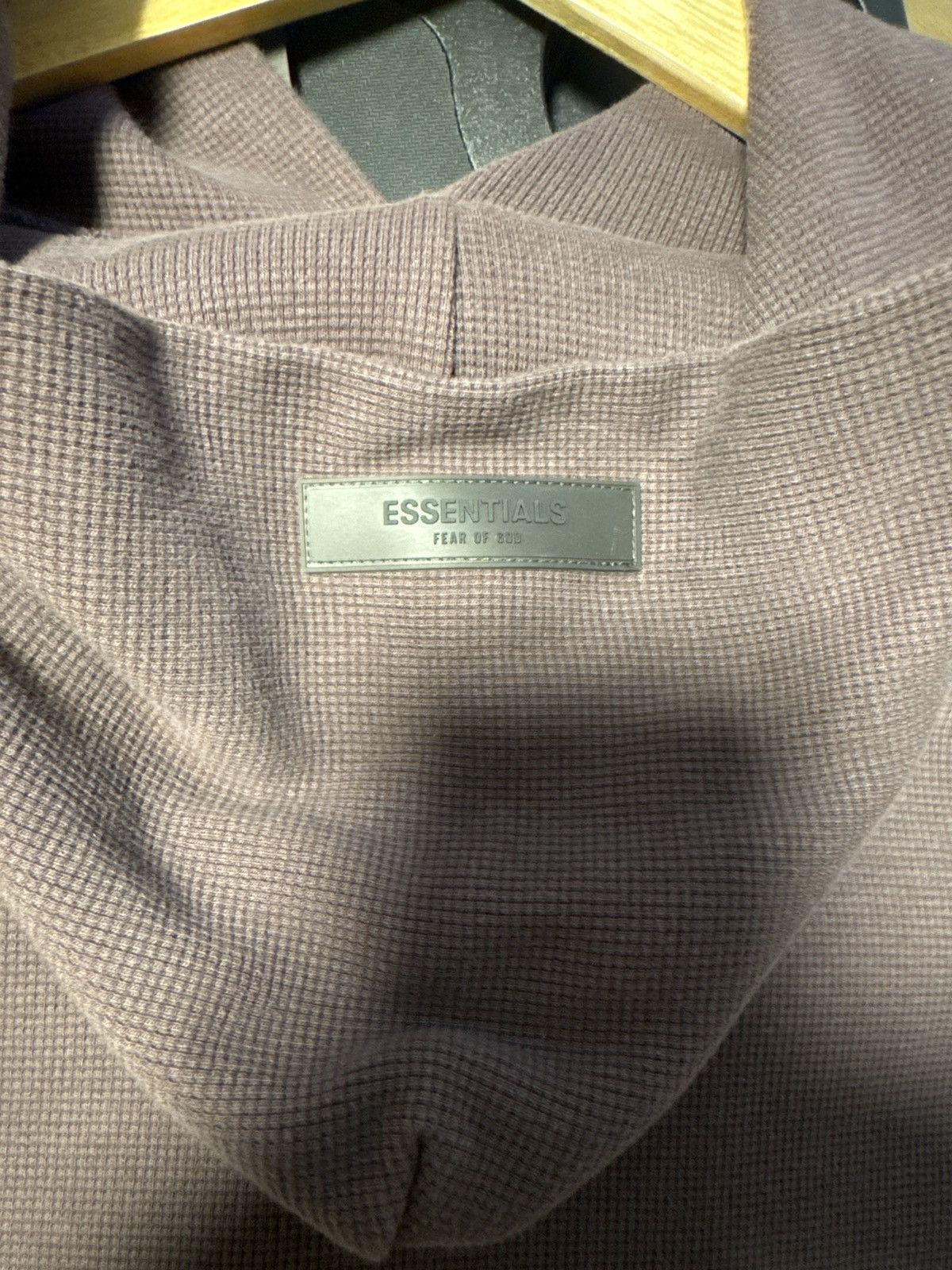 Essentials Essentials Fear of God Waffle Hoodie Size US M / EU 48-50 / 2 - 4 Thumbnail