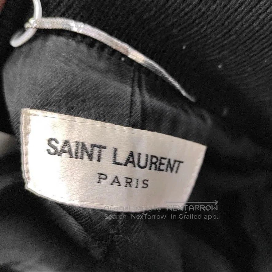 Saint Laurent Paris Saint Laurent Black White Varsity Jacket. Size US M / EU 48-50 / 2 - 5 Thumbnail