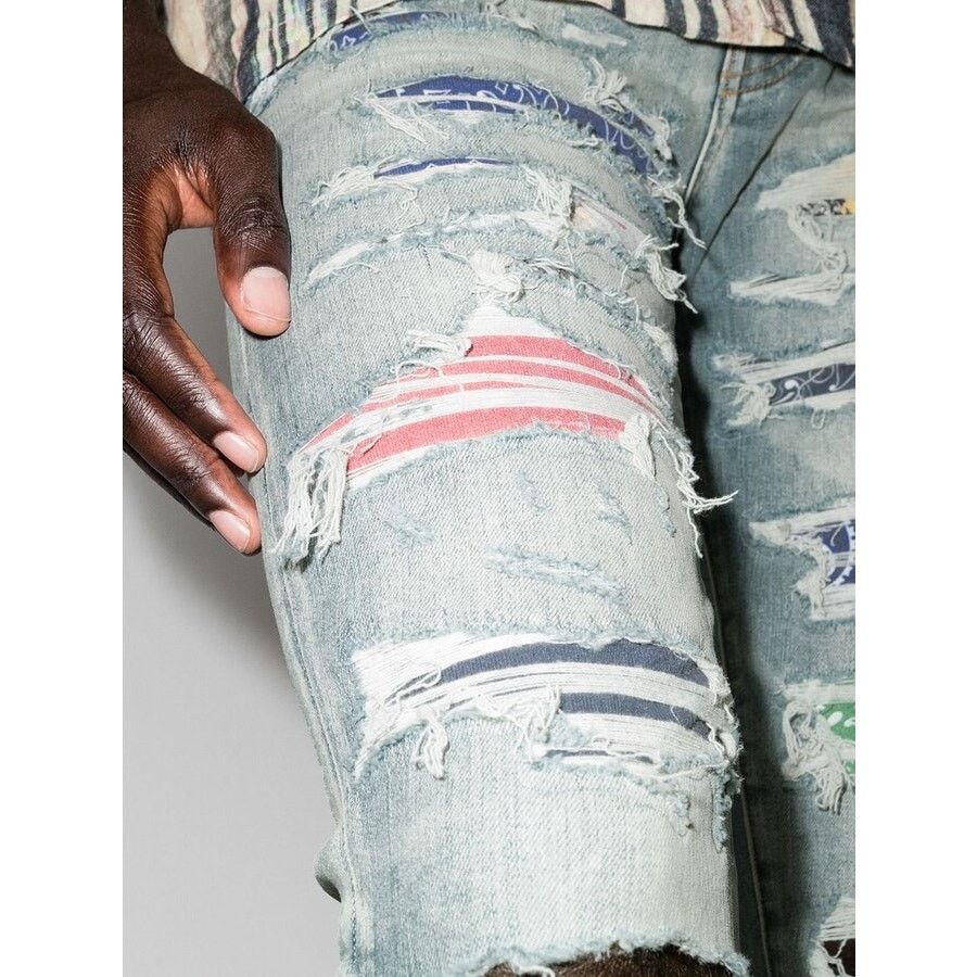 Amiri NWT Amiri Rainbow Patch Denim Size US 30 / EU 46 - 5 Thumbnail