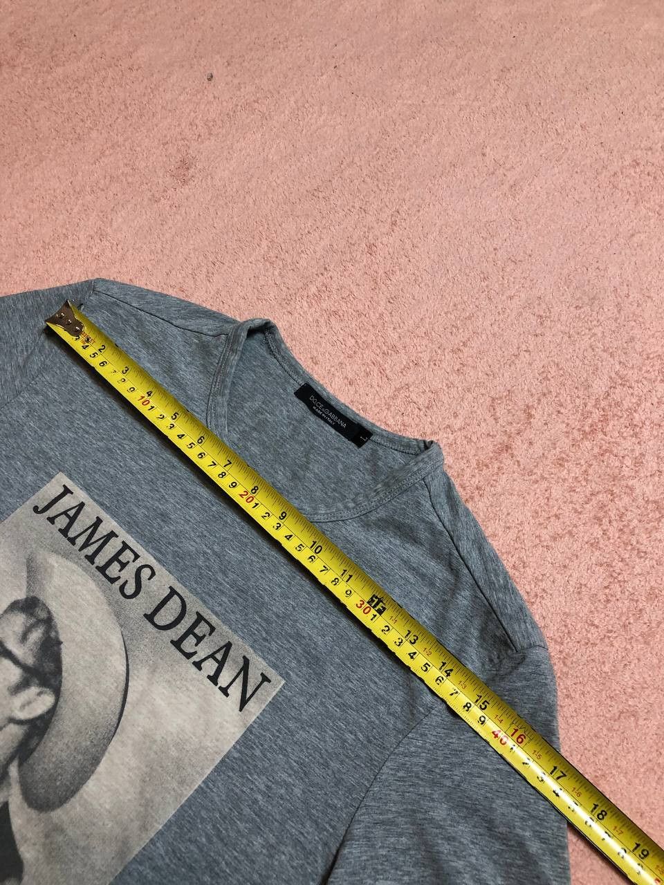 Dolce & Gabbana DOLCE & GABBANA men's t-shirt James Dean print SLIM FIT Size US L / EU 52-54 / 3 - 5 Thumbnail