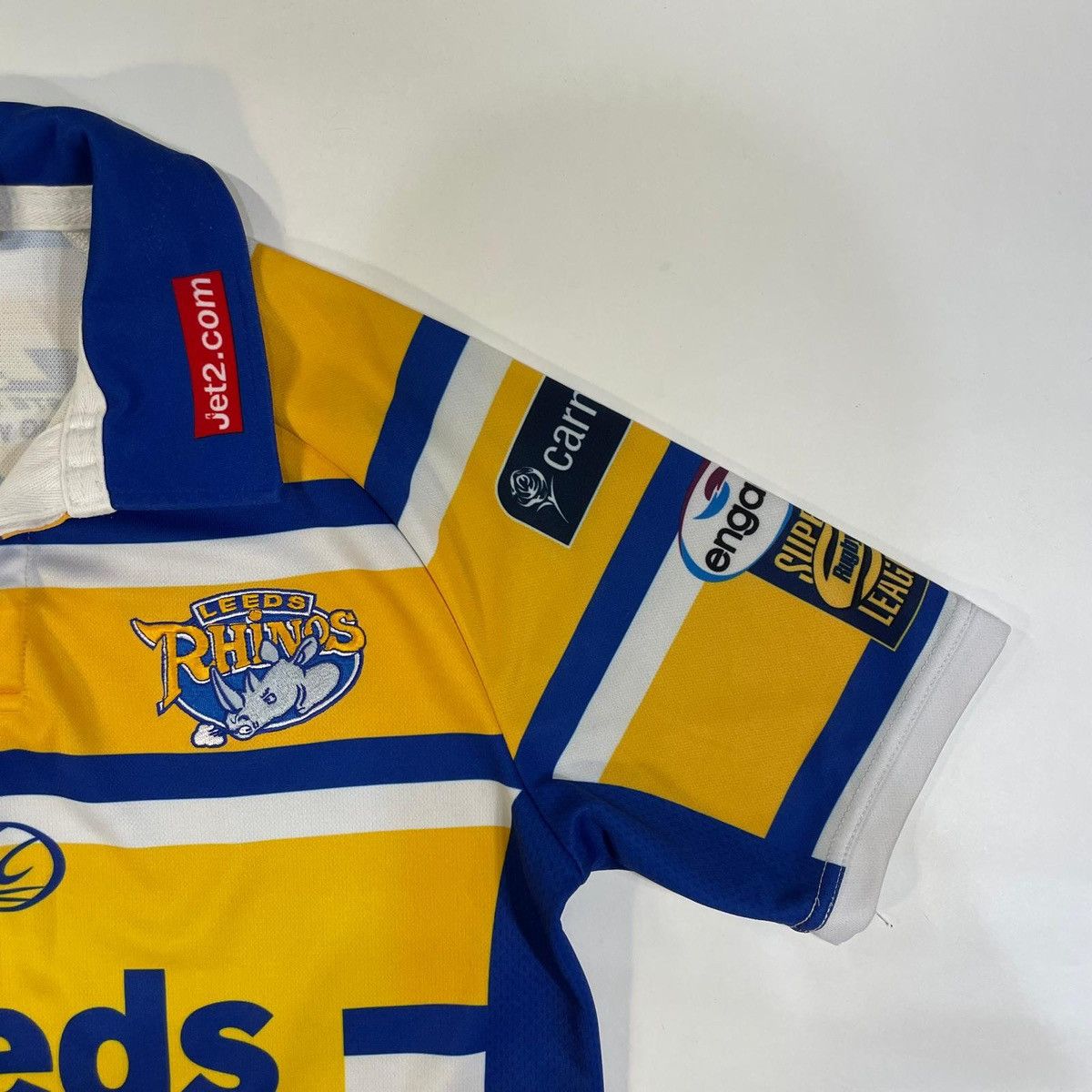 Other Leeds Rhinos Berry's yellow and blue rugby shirt tee Size US S / EU 44-46 / 1 - 5 Thumbnail