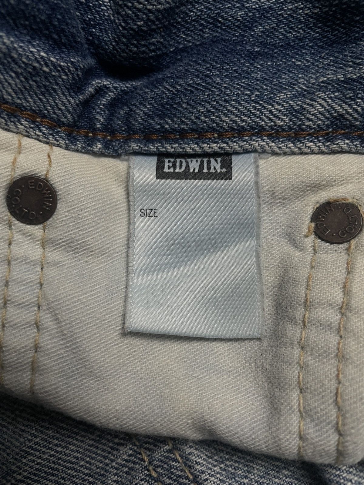 DENIM TEARS × Edwin Vintage❤️‍🔥EDWIN 505ZX Selvedge Denim Size US 30 / EU 46 - 11 Thumbnail