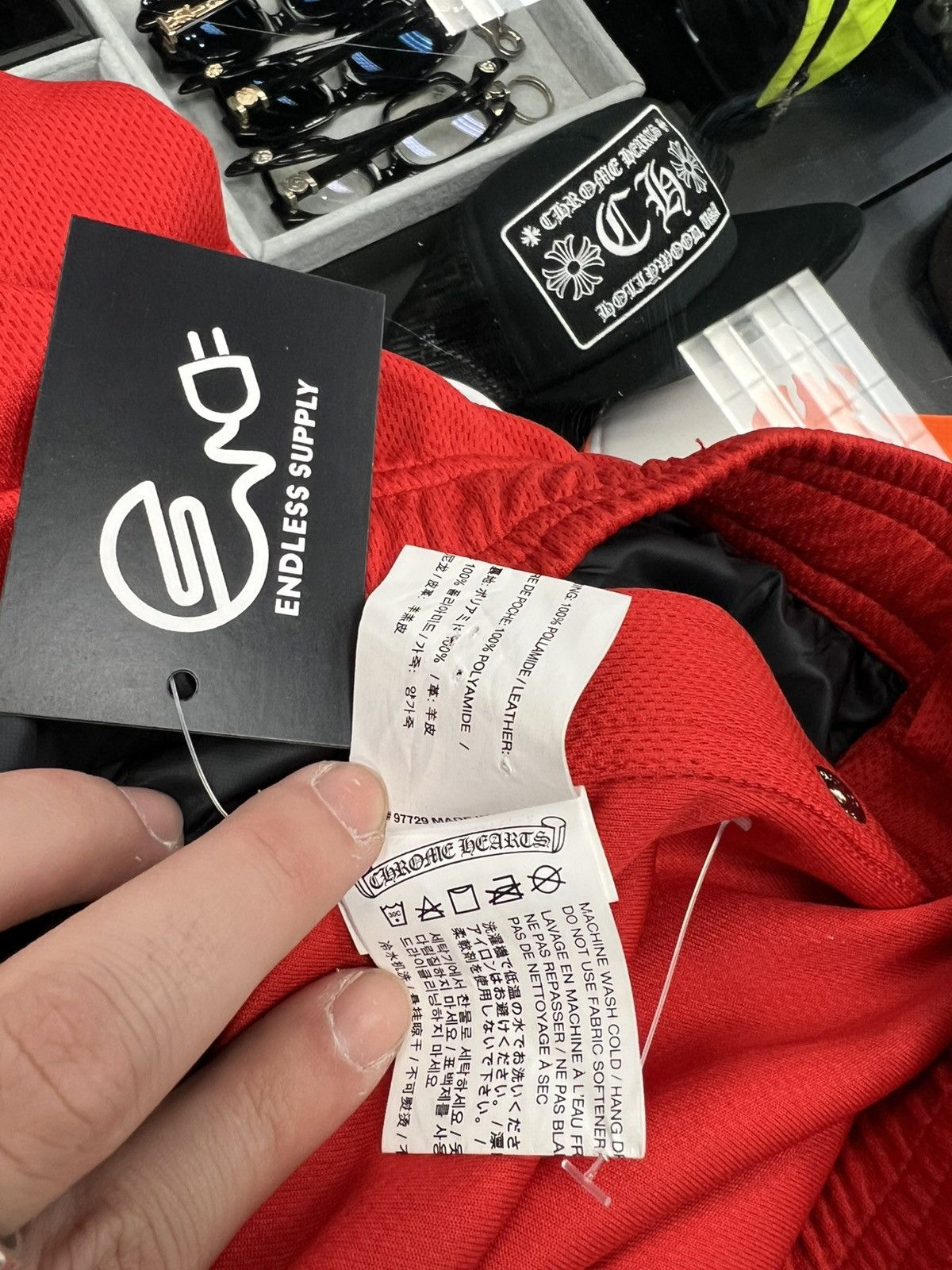 Chrome Hearts Chrome Hearts Snap Tear Away Track Pants Red Size US 28 / EU 44 - 7 Thumbnail