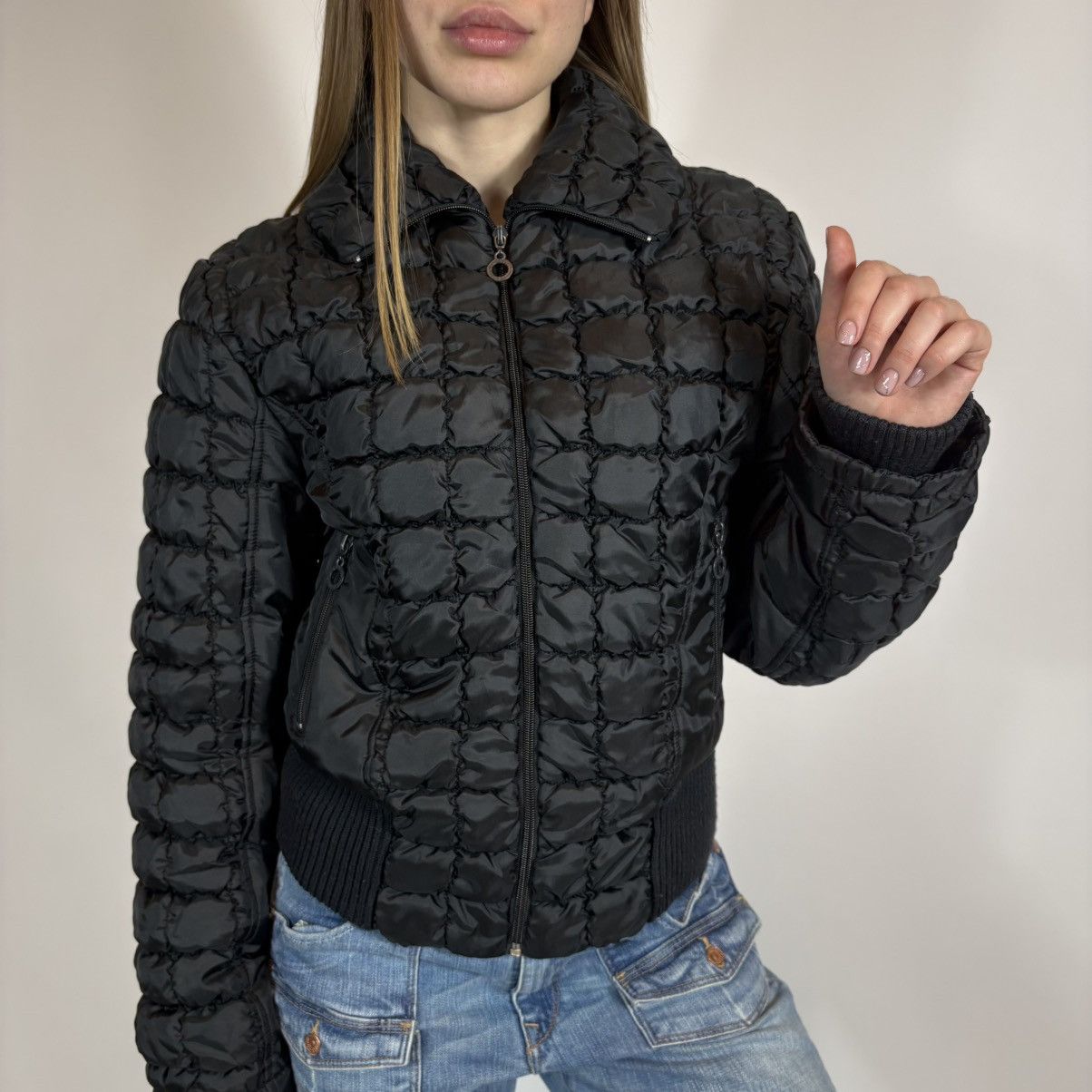 即日発送】短丈 ファージャケット fur jacket opium y2k opium y2k 