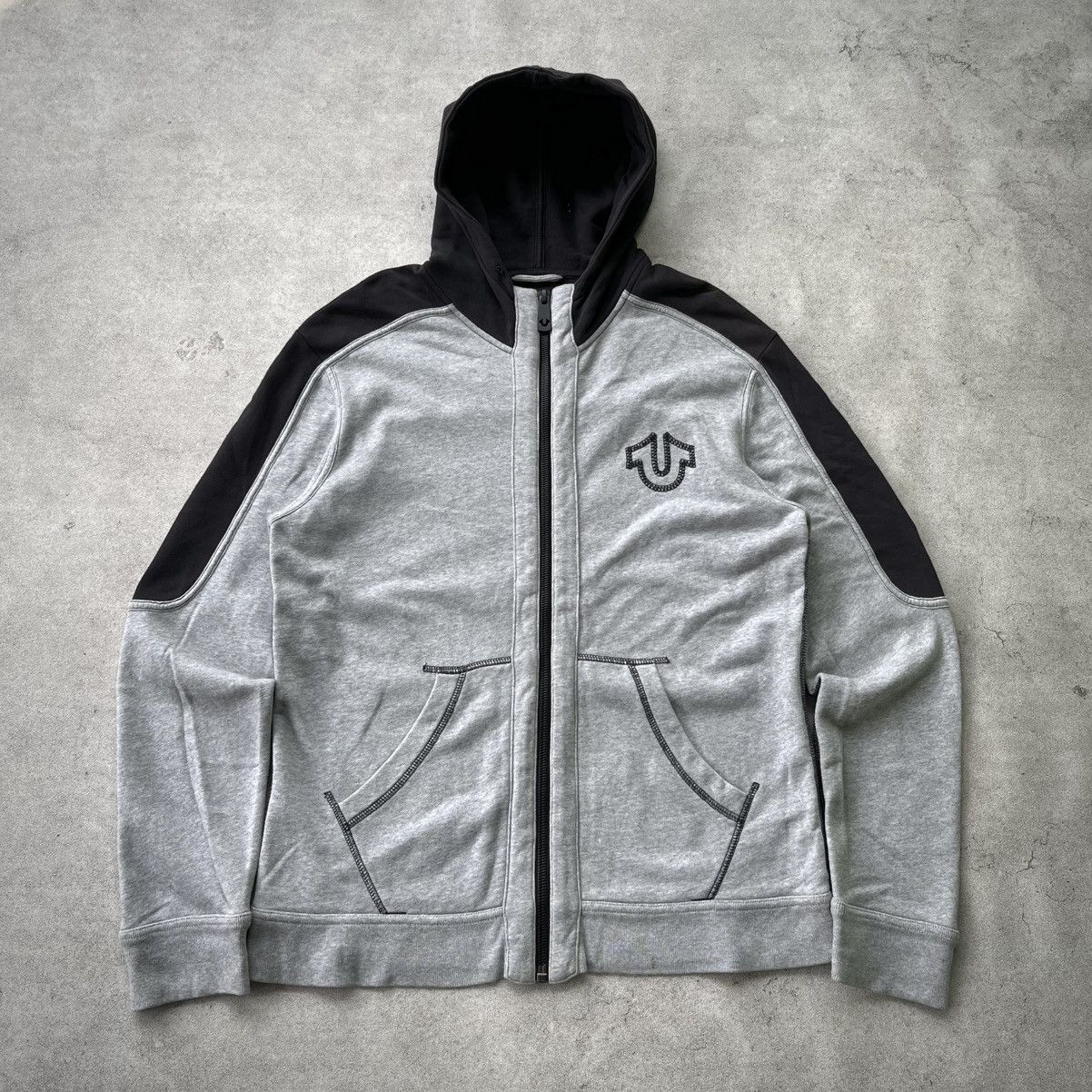 True Religion Zip Up Hoodie