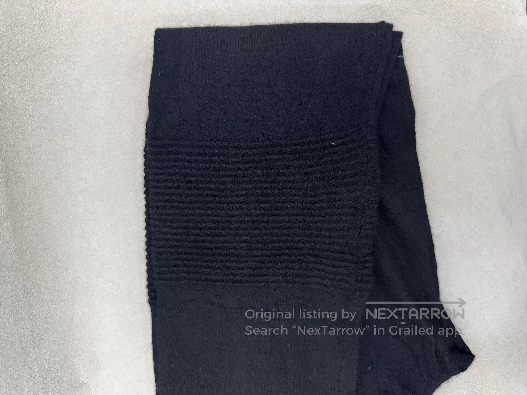 Rick Owens Rick Owens Black Knit Leggings for Women. Size 24" / US 00 / IT 34 - 2 Thumbnail