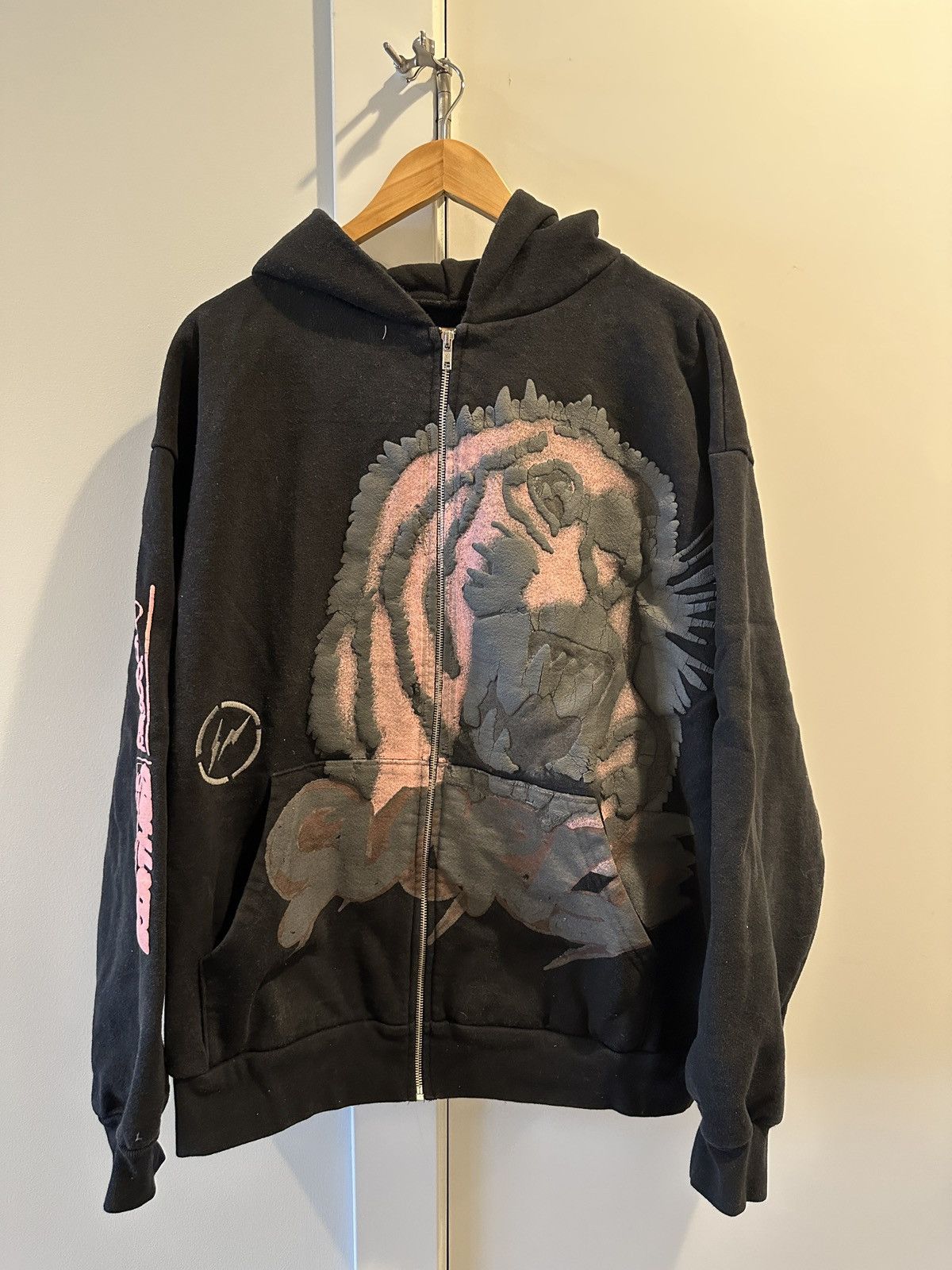 Travis Scott Fragment Fragment Hoodie | Grailed