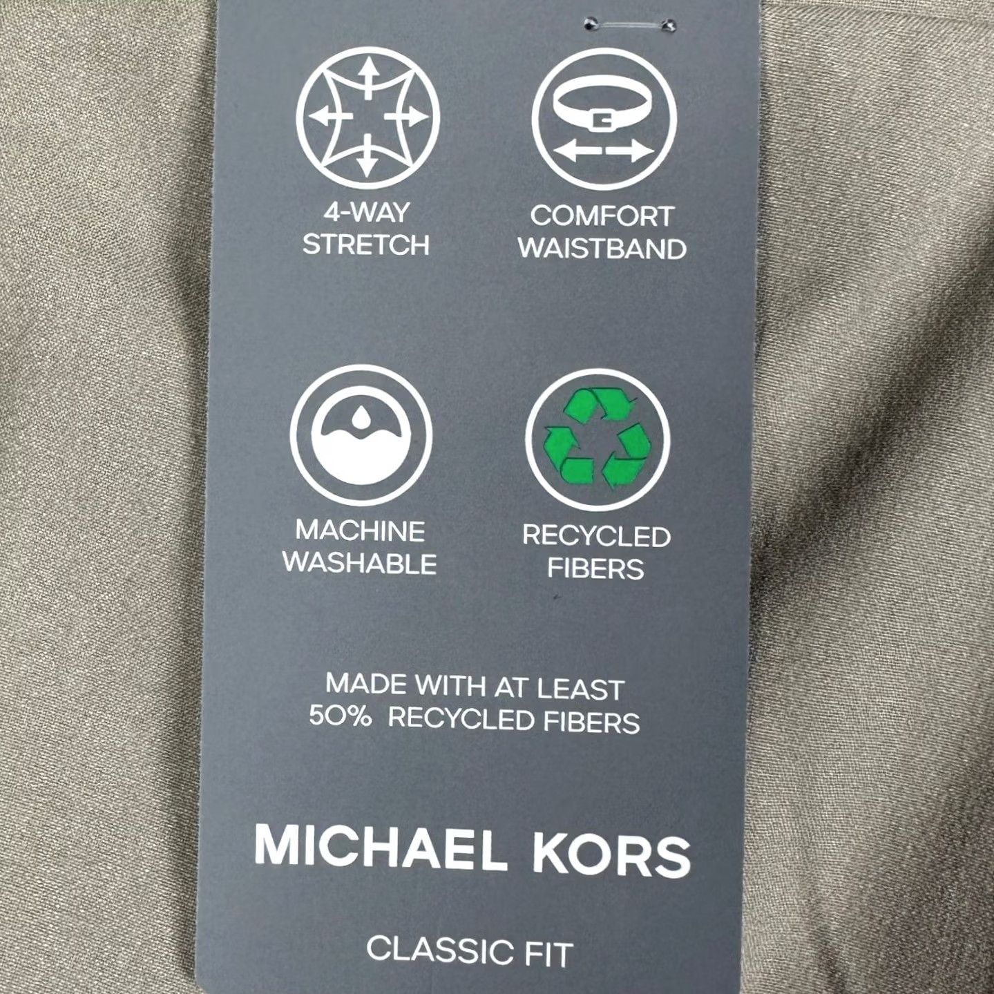 Michael Kors VINTAGE? No. Michael Kors Newbury Pant Chase: Primary. Size US 38 / EU 54 - 4 Thumbnail