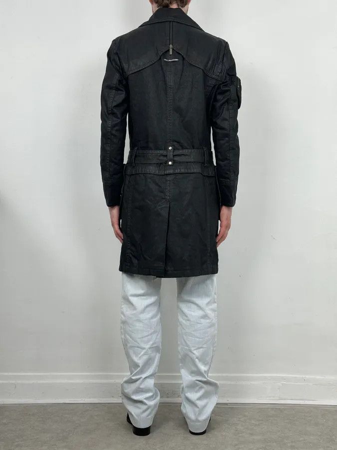 Jean Paul Gaultier 2000s Jean Paul Gaultier Black Detachable 2 in 1 Multi-Pocket Trench Jacket Size US S / EU 44-46 / 1 - 5 Thumbnail
