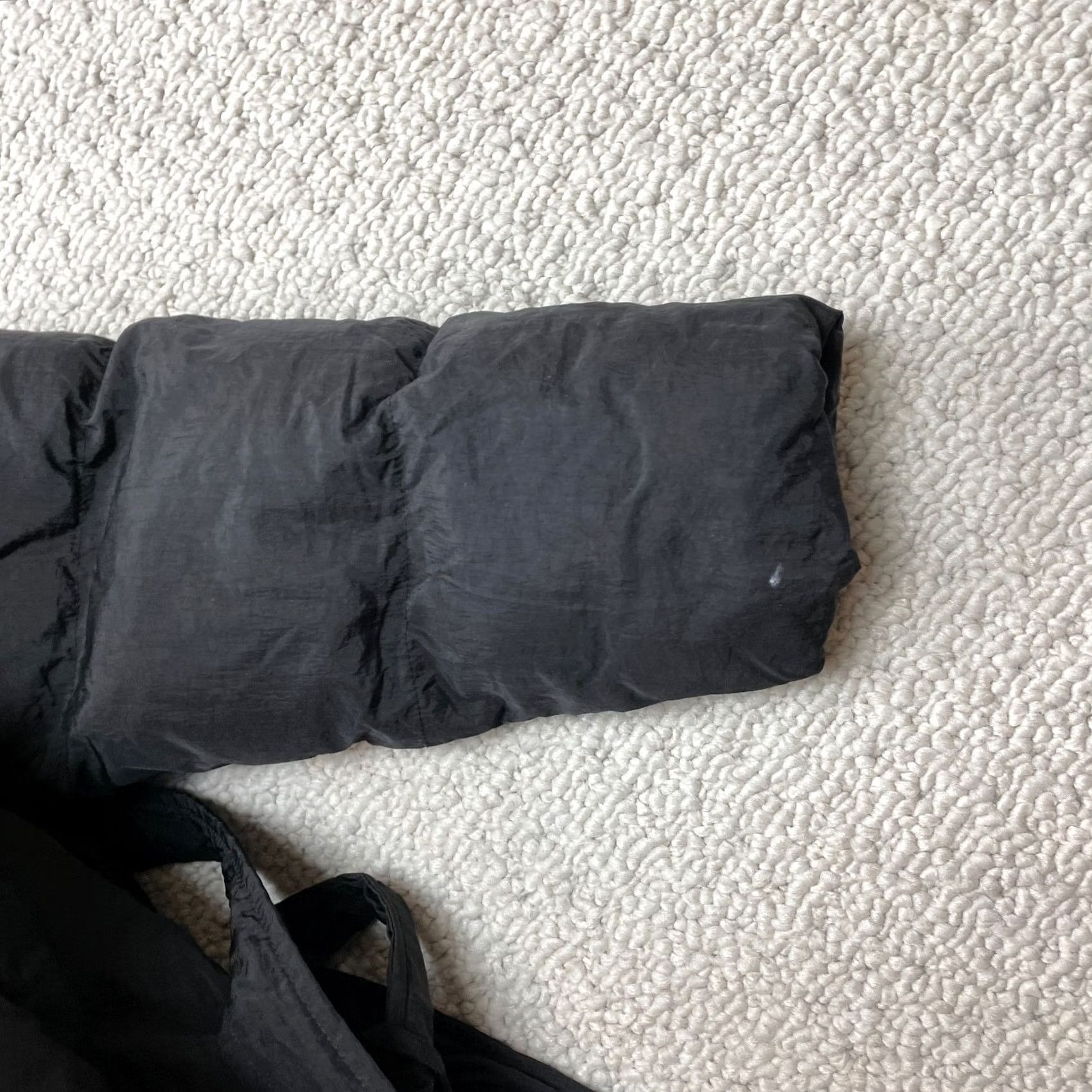 Boohoo VINTAGE Boohoo Puffer Jacket Womens 4 Long Polyester Solid Pockets Black Size 4 Regular Womens Size S / US 4 / IT 40 - 3 Thumbnail