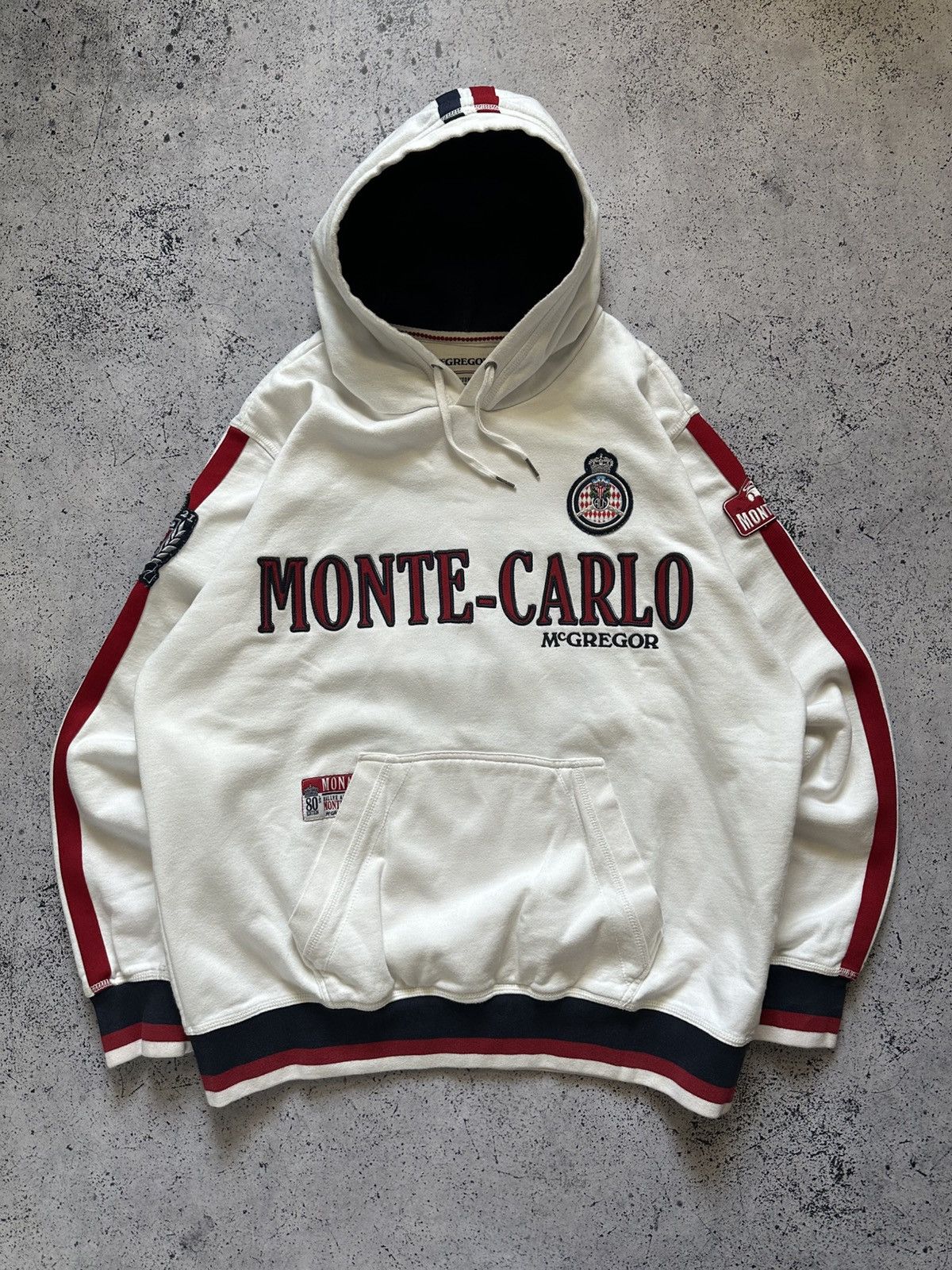 McGregor Monte Carlo Baggy Fit Embroidered Hoodie Racing