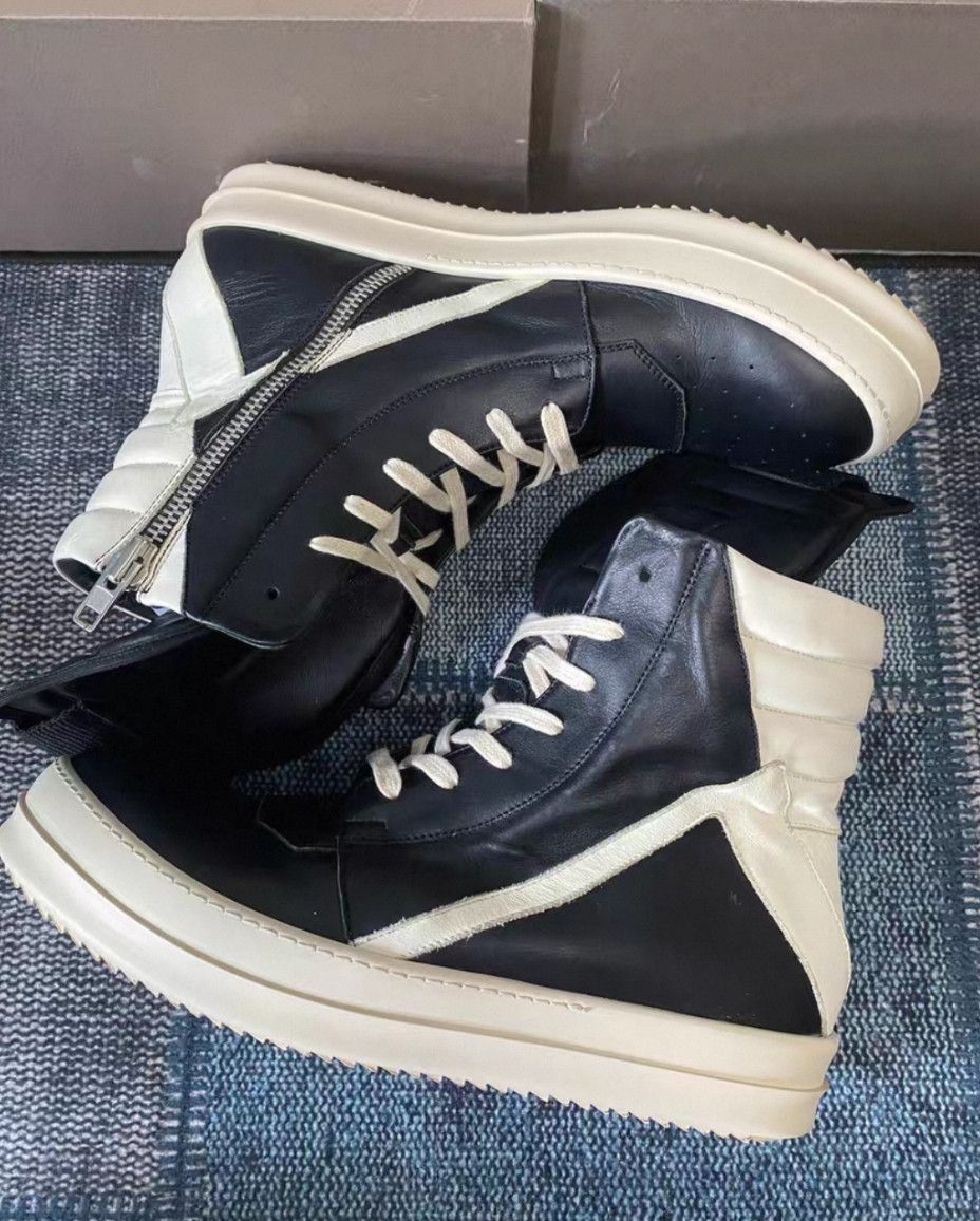 Rick Owens Rick Owens High. Size US 10 / EU 43 - 4 Thumbnail