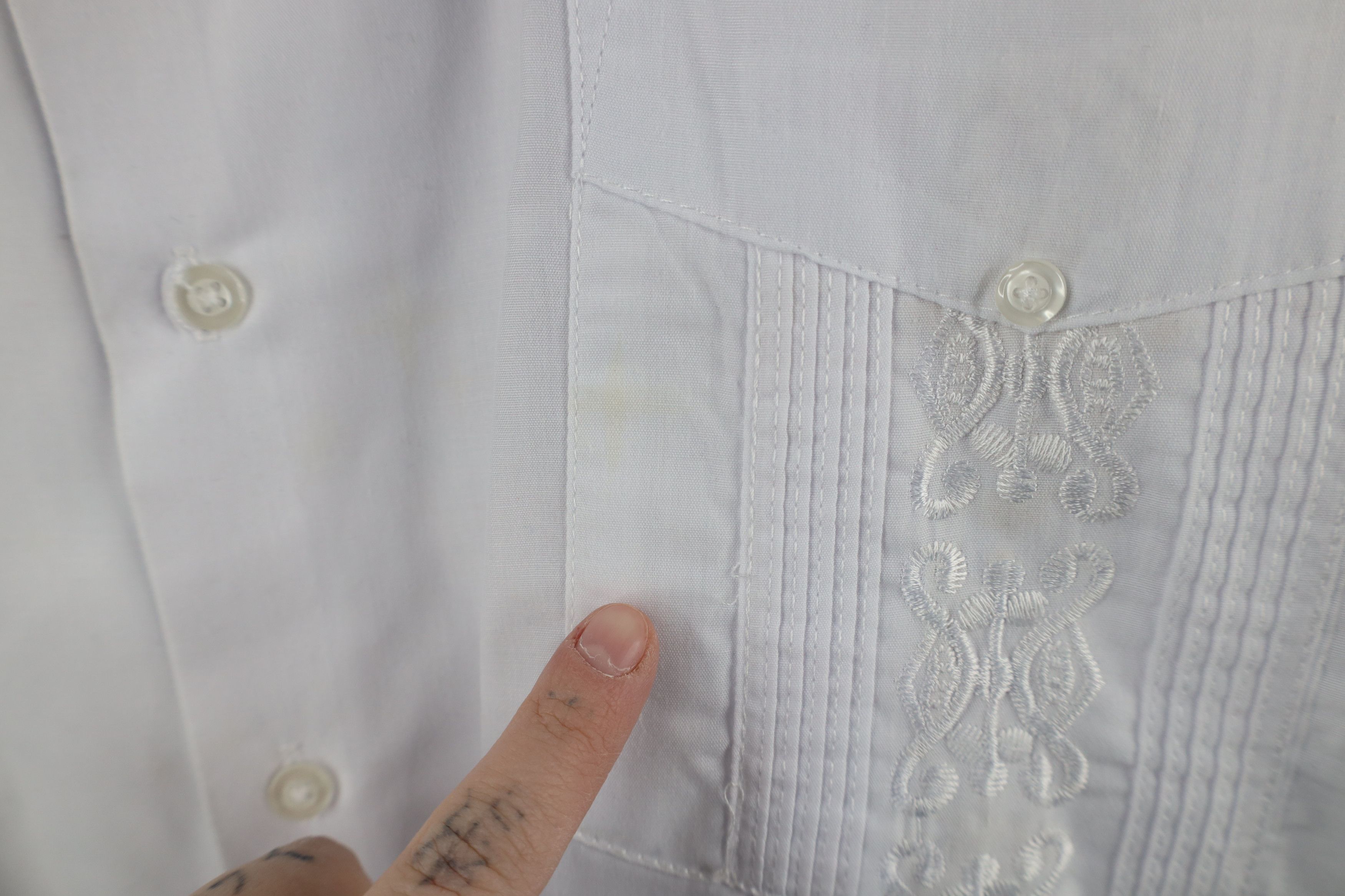 Vintage Vintage 90s Streetwear Rockabilly Embroidered Button Shirt Size US XXL / EU 58 / 5 - 4 Thumbnail