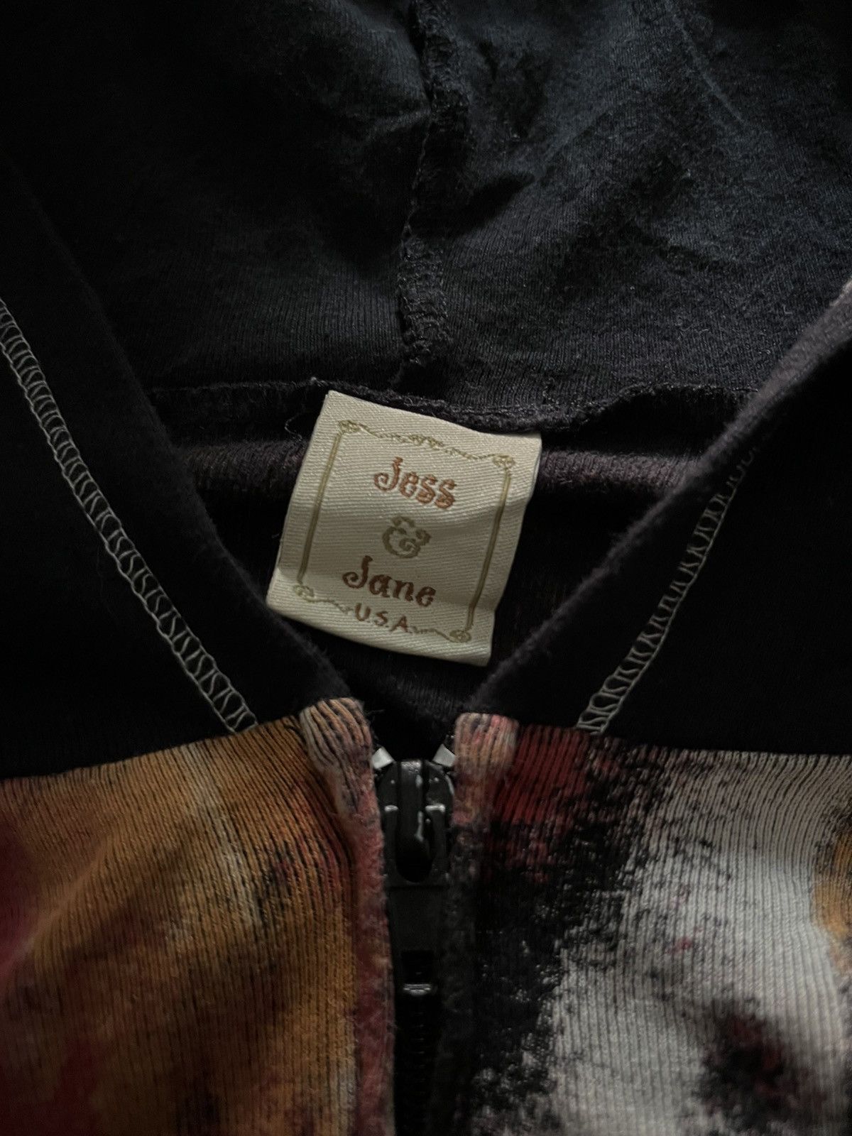 Hysteric Glamour Jess and jane tie dye glitter ifsixwasnine style hoodie Size US M / EU 48-50 / 2 - 4 Thumbnail