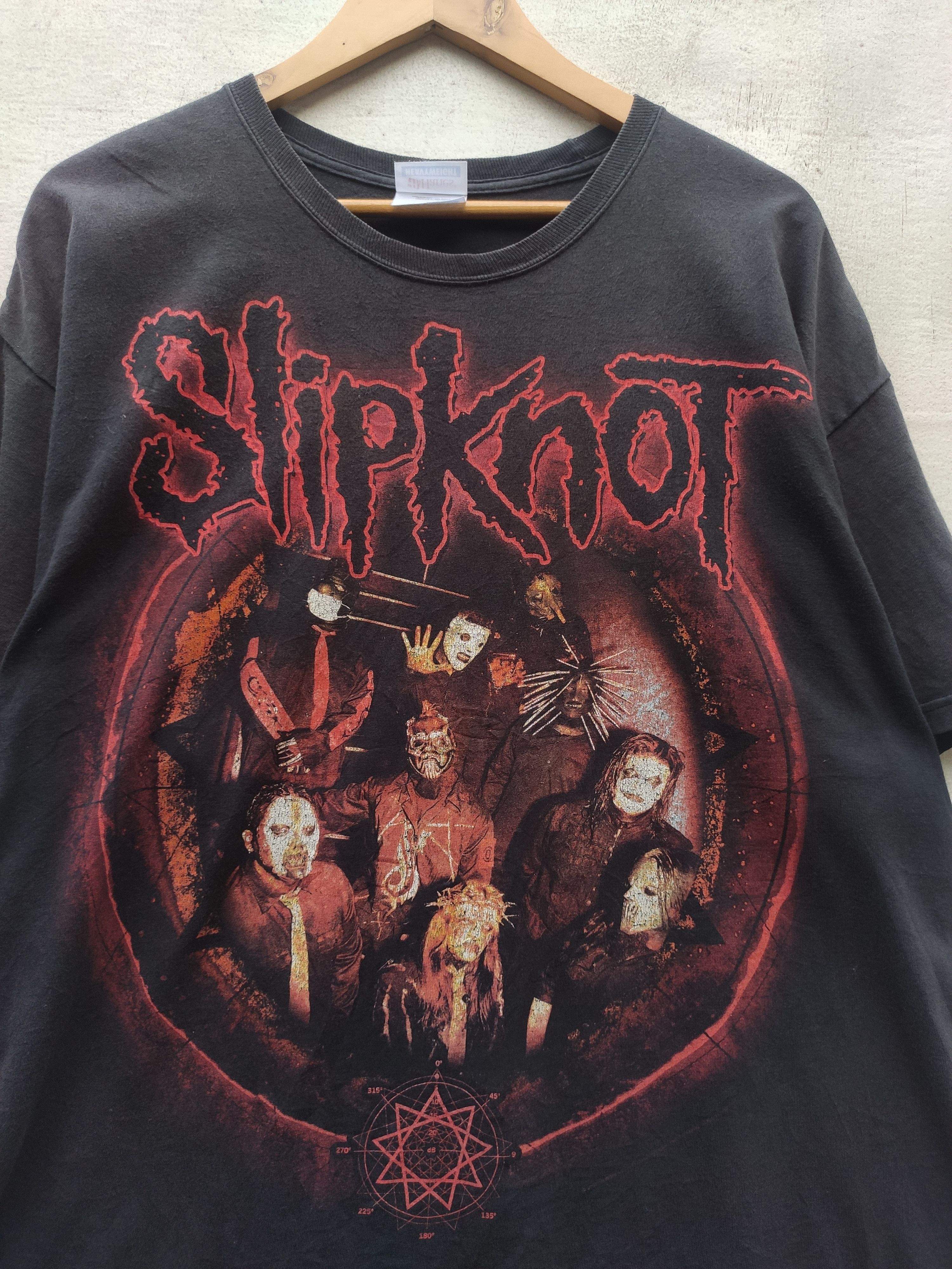 Band Tees 🔥 Vintage y2k Vintage Slipknot t shirt Size US XL / EU 56 / 4 - 2 Thumbnail