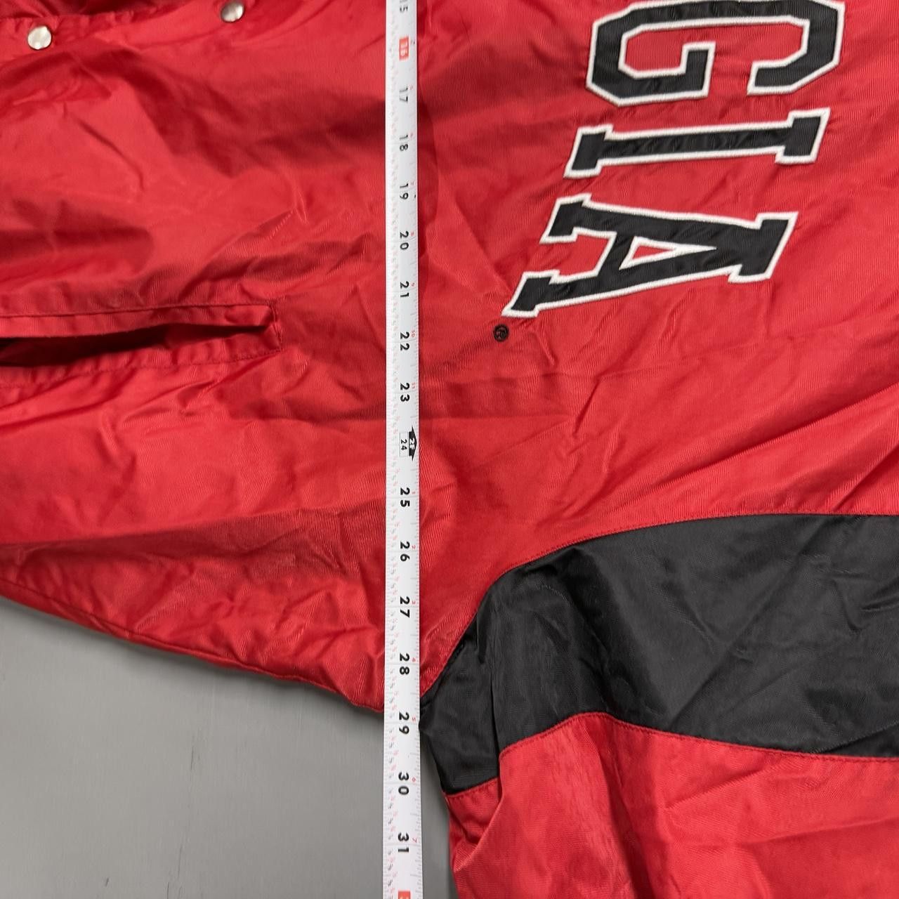 NCAA Vintage Georgia Bulldogs RR Designs Satin Bomber Jacket 3XL Size US XXL / EU 58 / 5 - 7 Thumbnail