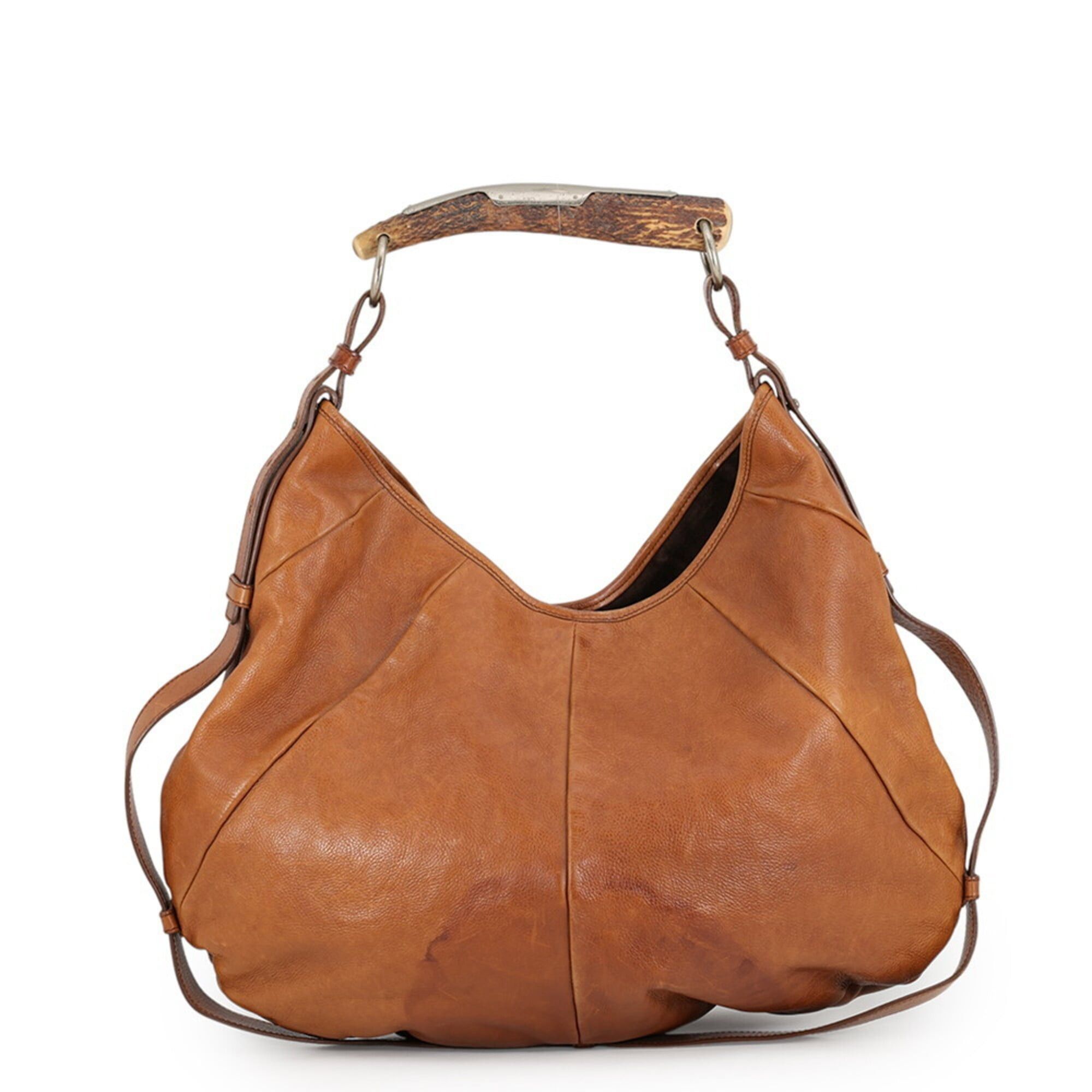 Yves Saint Laurent Yves Saint Laurent Mombasa Leather Shoulder Bag 95363 (Saint Paris Handbag) Size ONE SIZE - 1 Thumbnail
