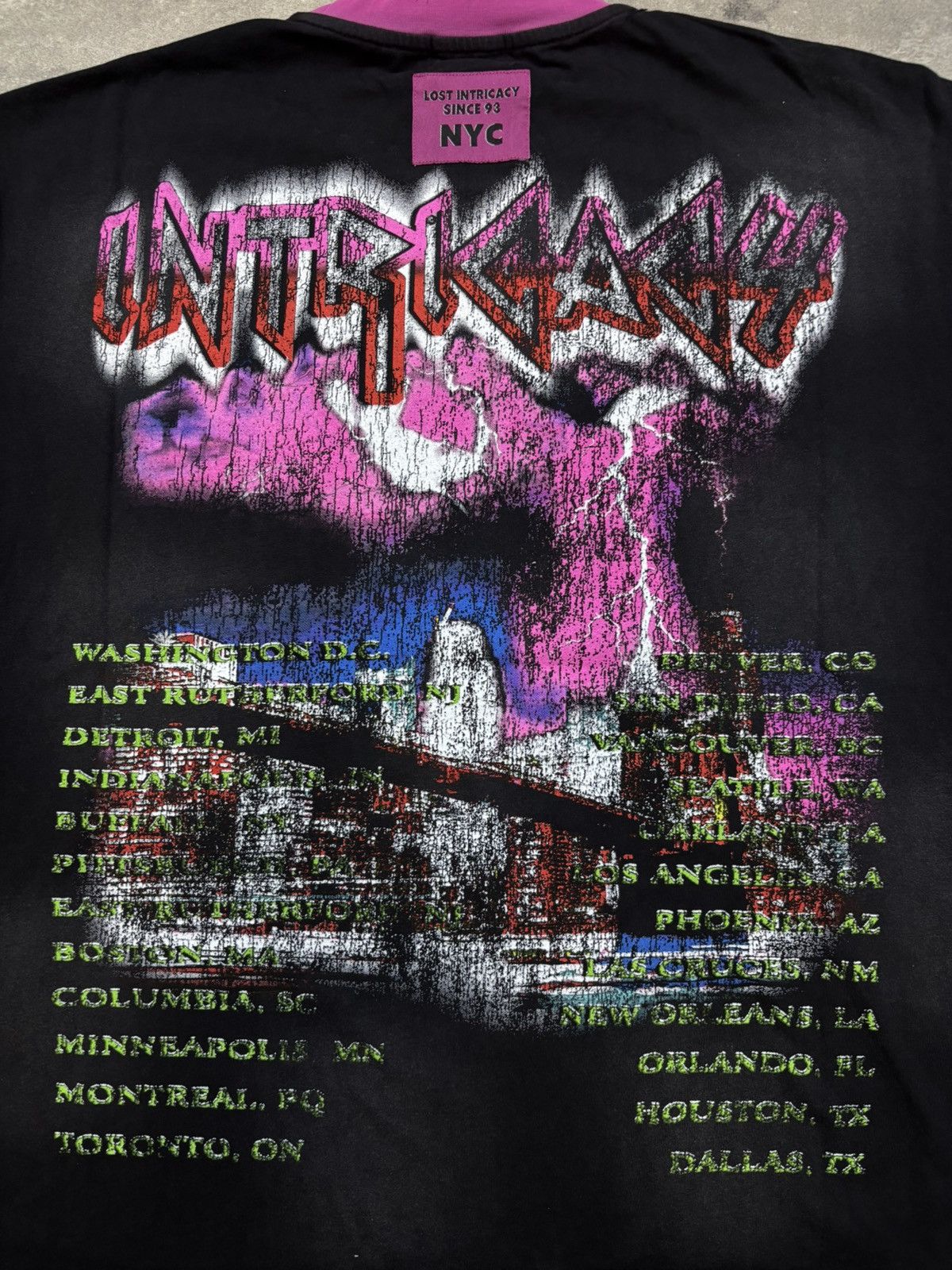 LOST INTRICACY Lost Intricacy Dark Torch T-Shirt, Black Size US L / EU 52-54 / 3 - 7 Thumbnail